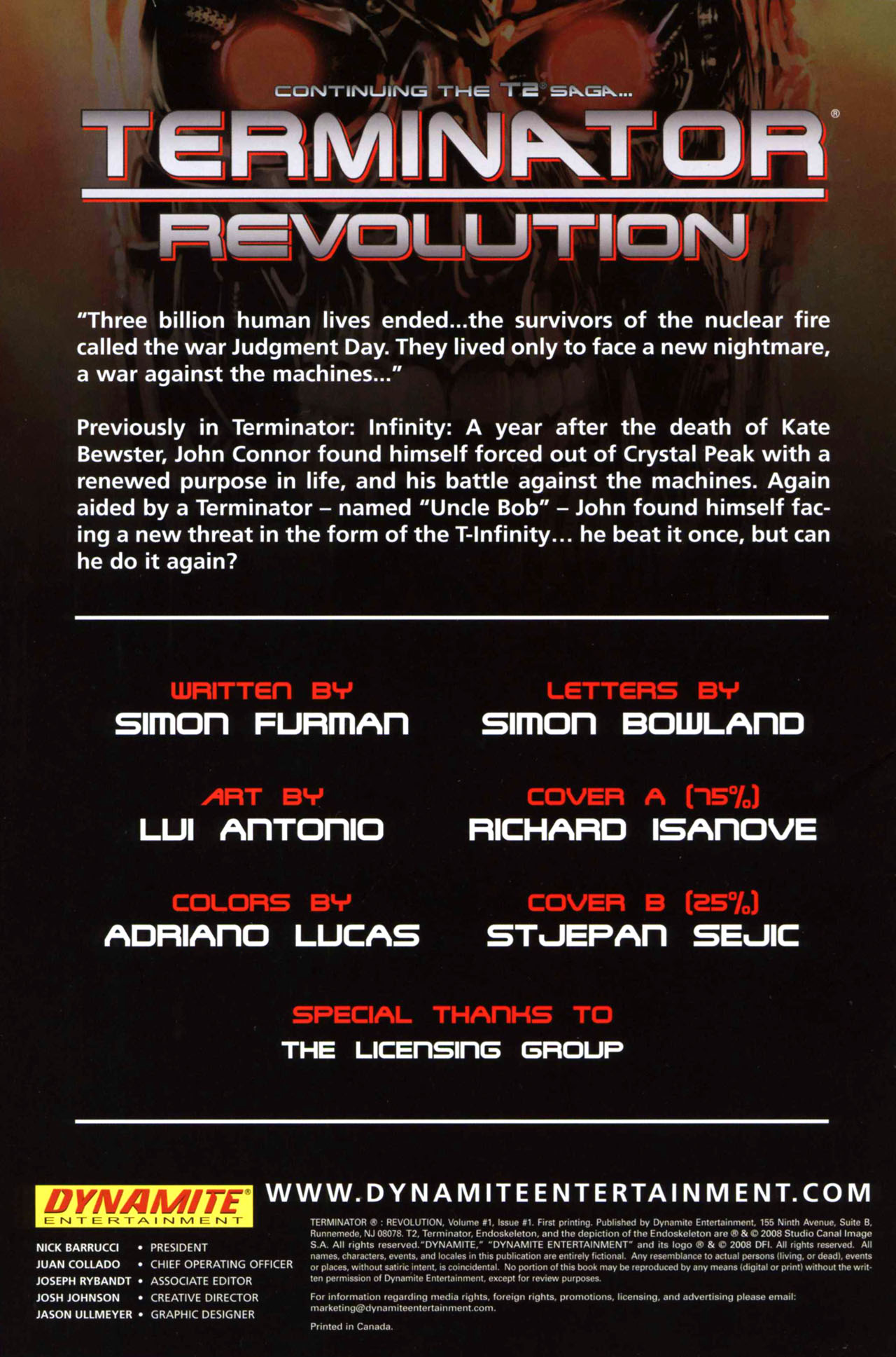 Read online Terminator: Revolution comic -  Issue #1 - 3