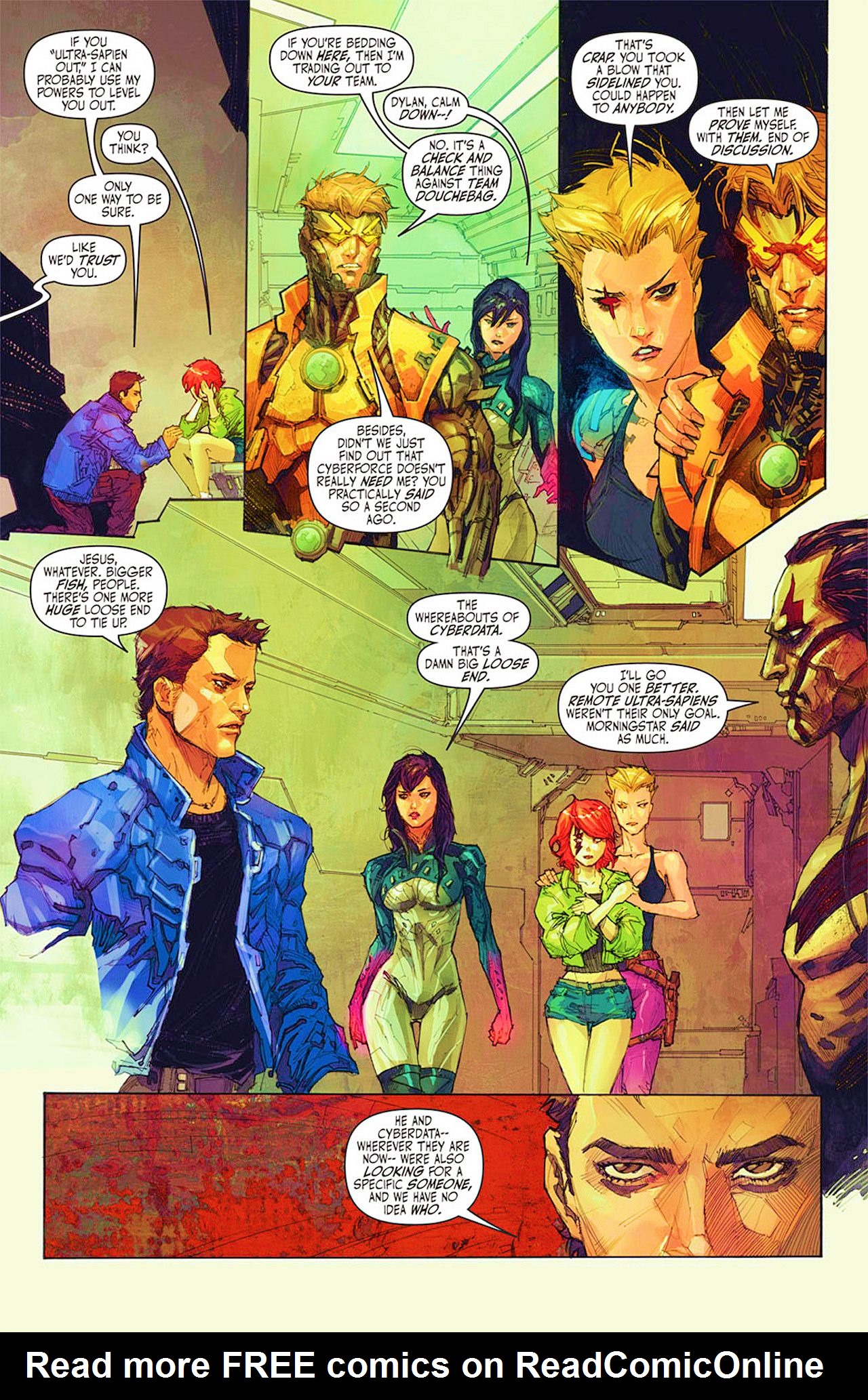 Read online CyberForce/Hunter-Killer comic -  Issue #5 - 21