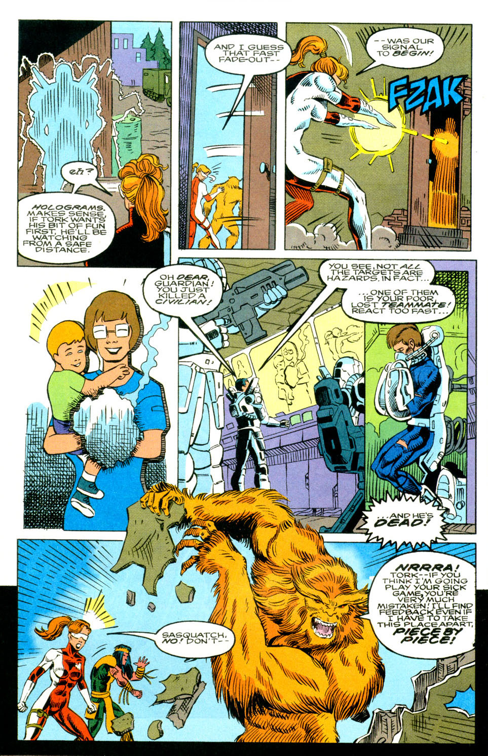 Read online Alpha Flight (1983) comic -  Issue #129 - 5