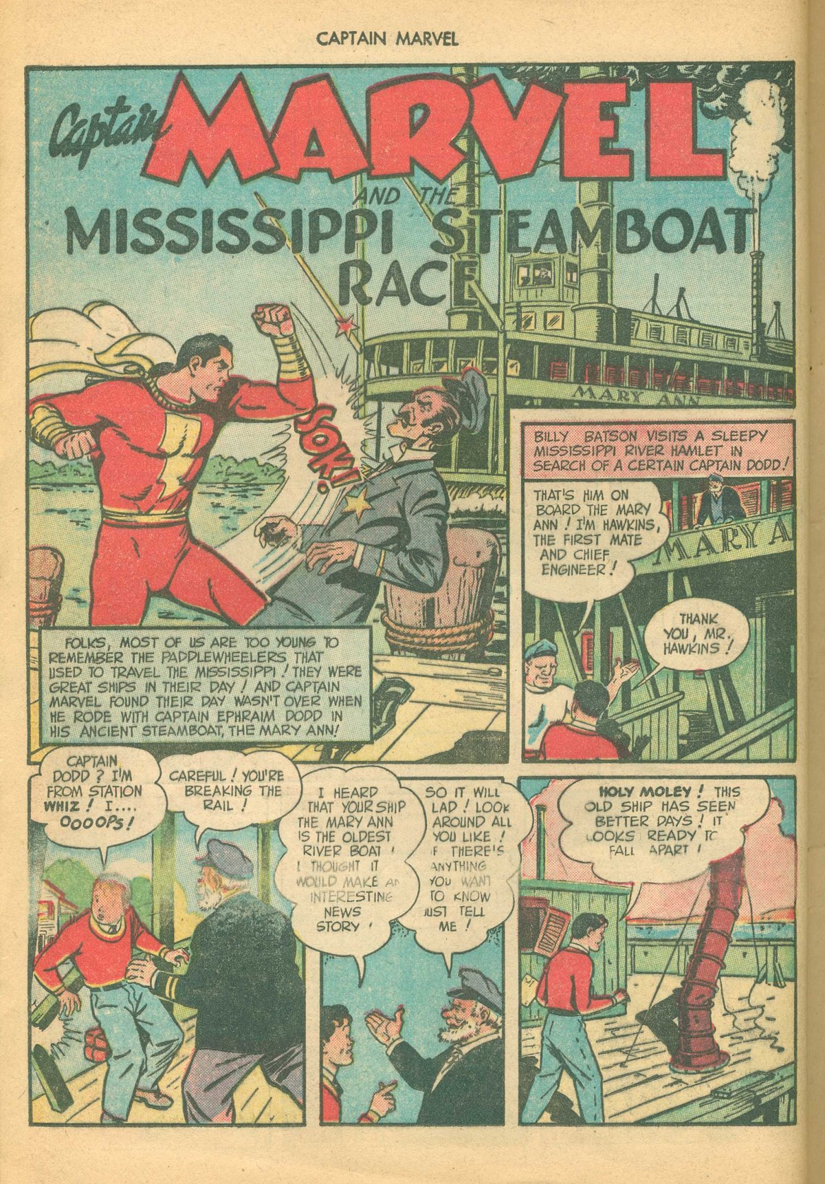 Read online Captain Marvel Adventures comic -  Issue #75 - 16