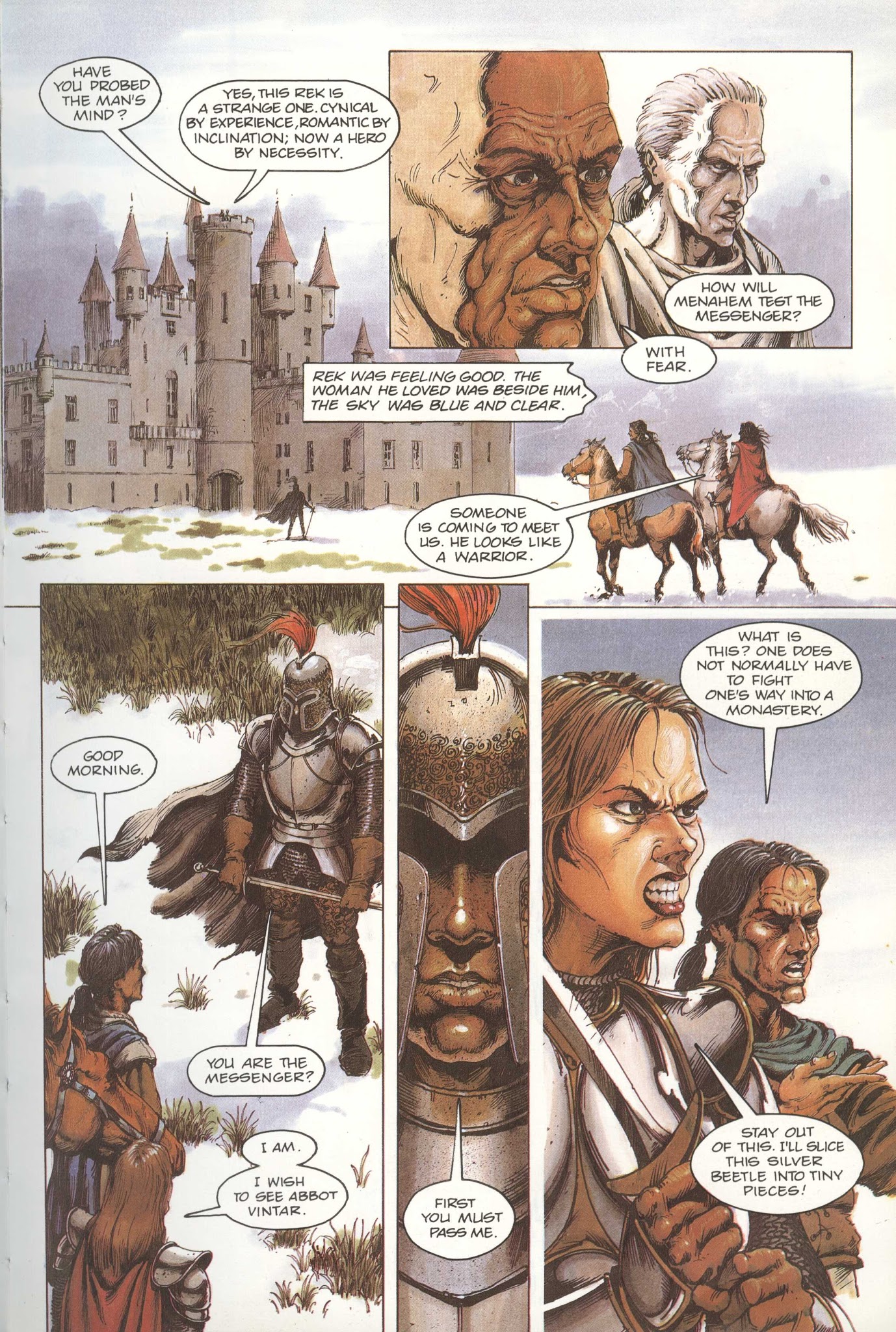 Read online David Gemmell's Legend: A Graphic Novel comic -  Issue # TPB - 16