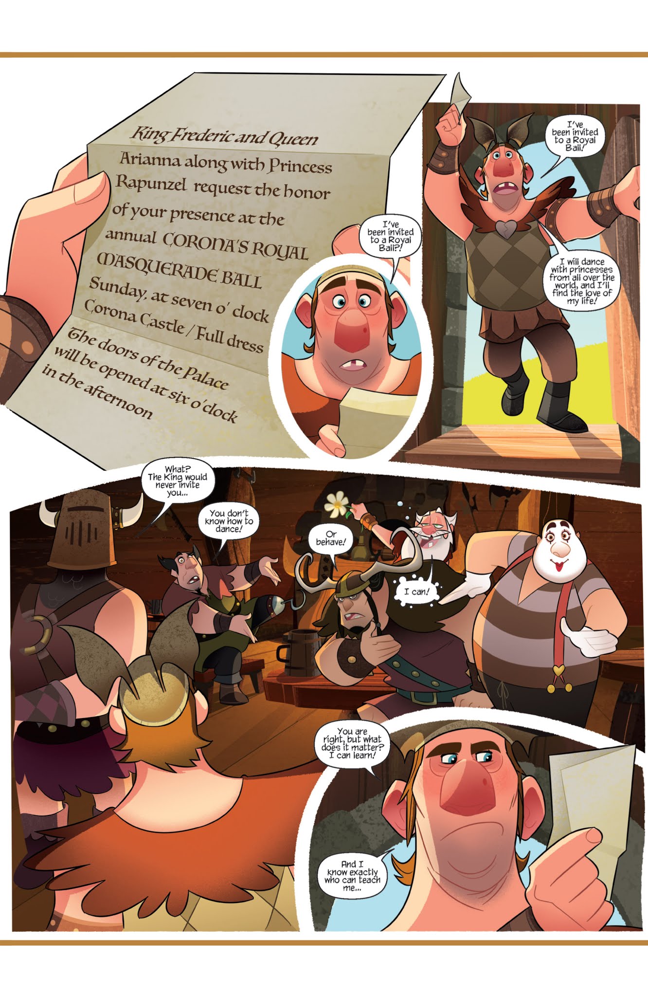 Read online Tangled (2018) comic -  Issue #3 - 13