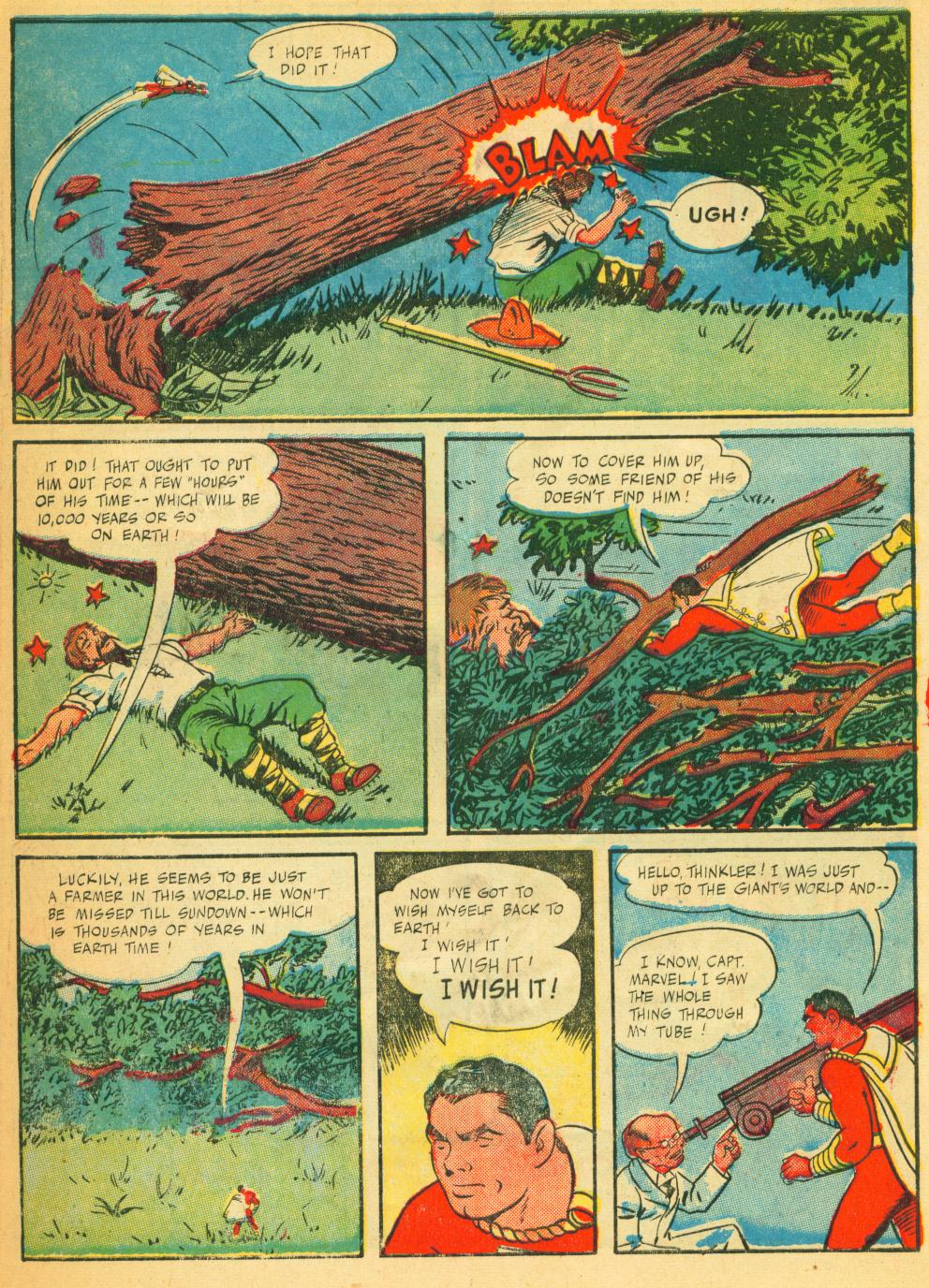 Read online Captain Marvel Adventures comic -  Issue #52 - 10