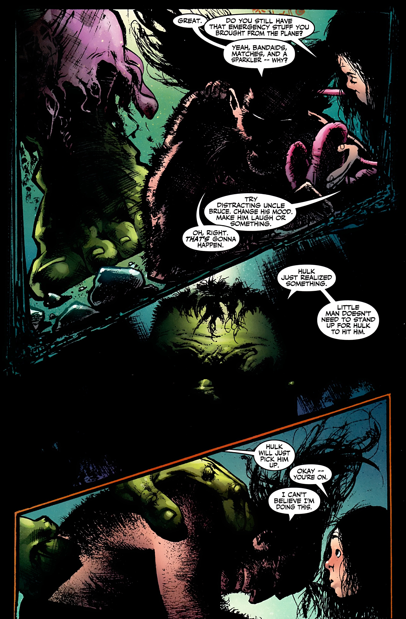 Read online Wolverine/Hulk comic -  Issue #1 - 29