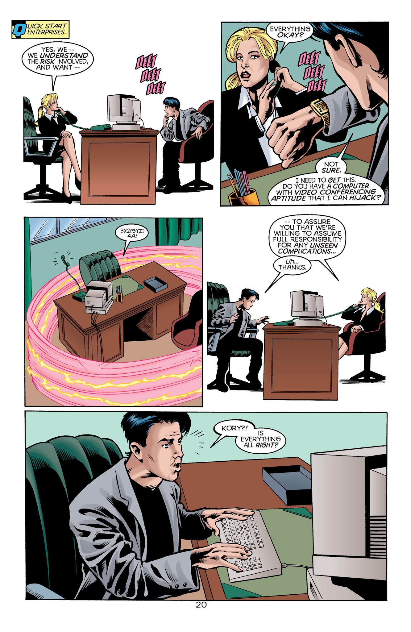 Read online The Titans (1999) comic -  Issue #19 - 20