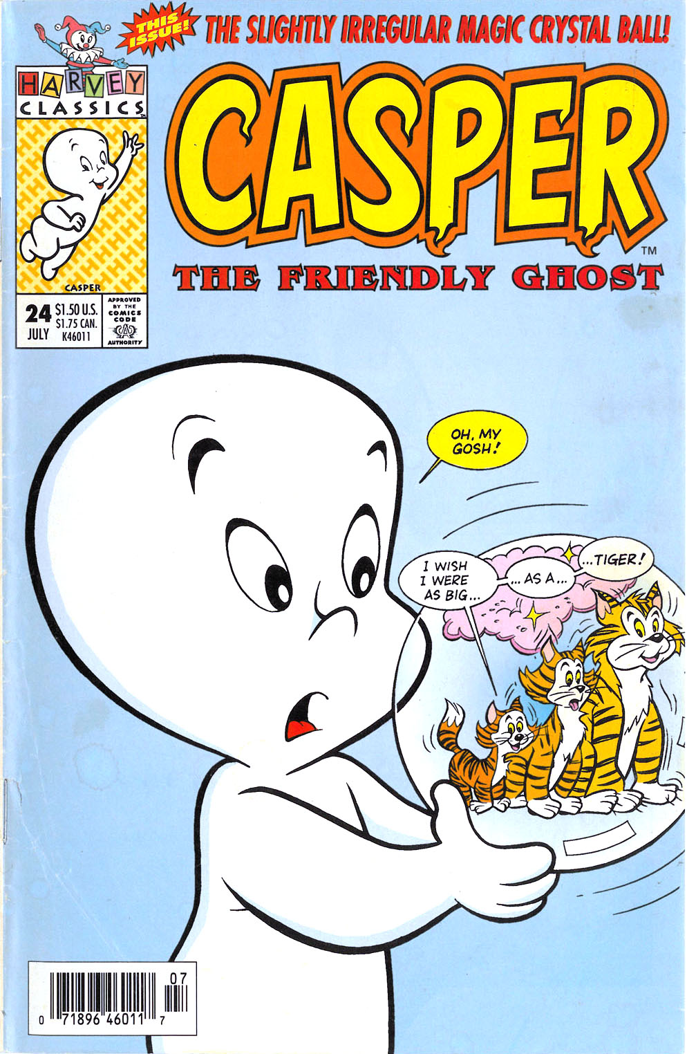 Read online Casper the Friendly Ghost (1991) comic -  Issue #24 - 1