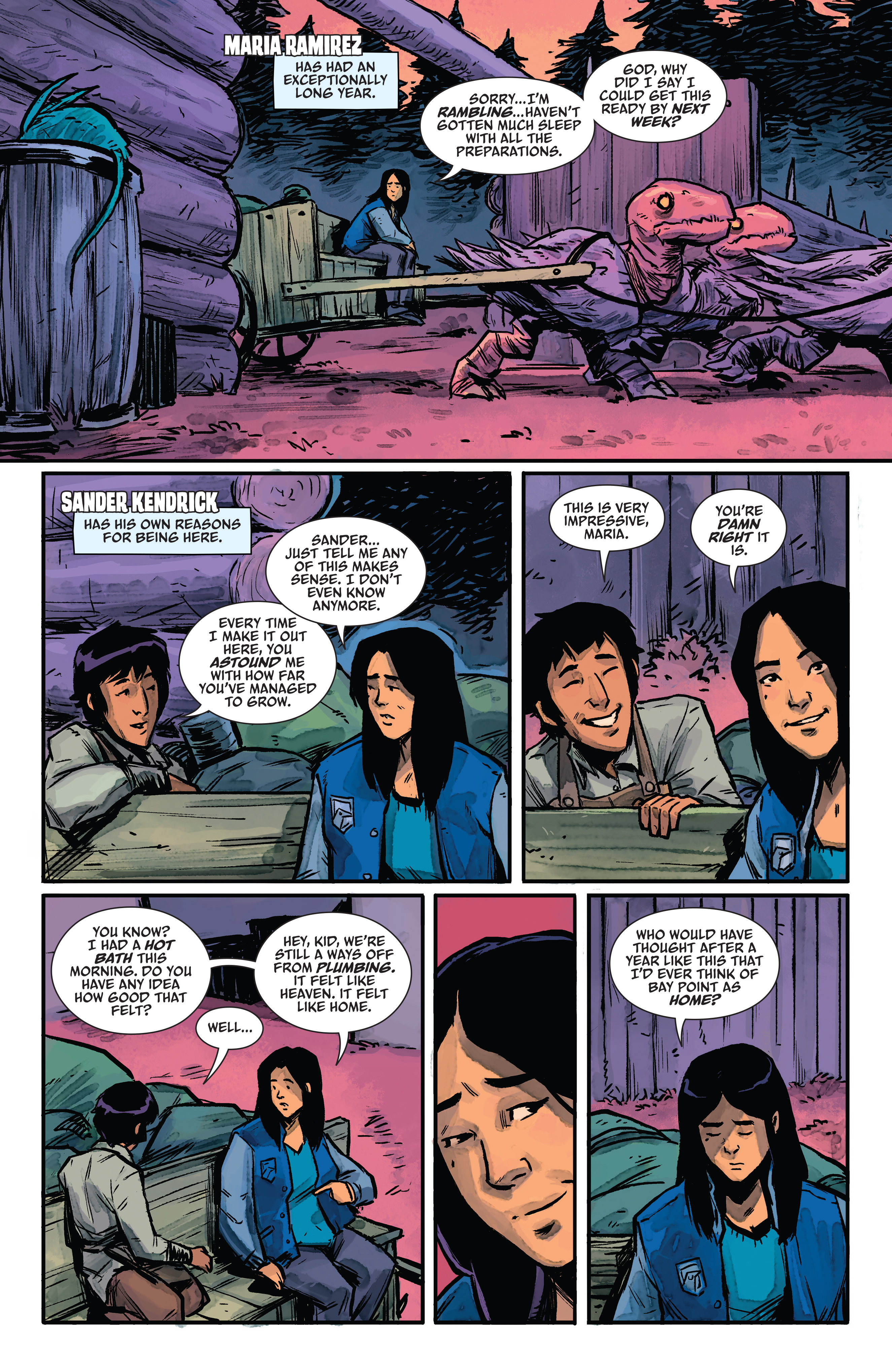 Read online The Woods comic -  Issue # _Yearbook Edition 2 (Part 1) - 10