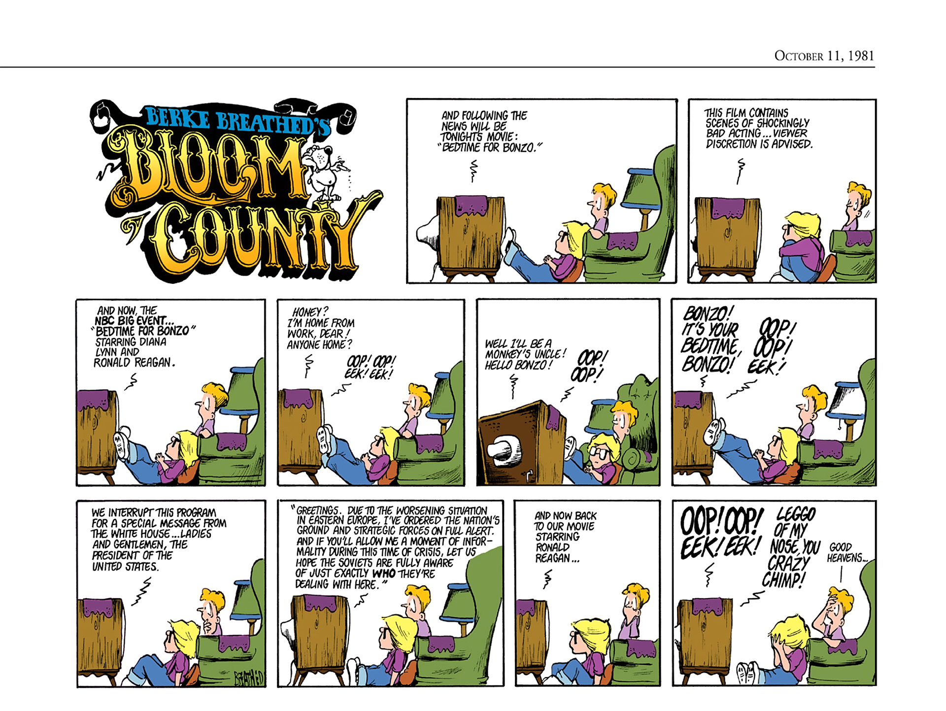 Read online The Bloom County Digital Library comic -  Issue # TPB 1 (Part 3) - 98
