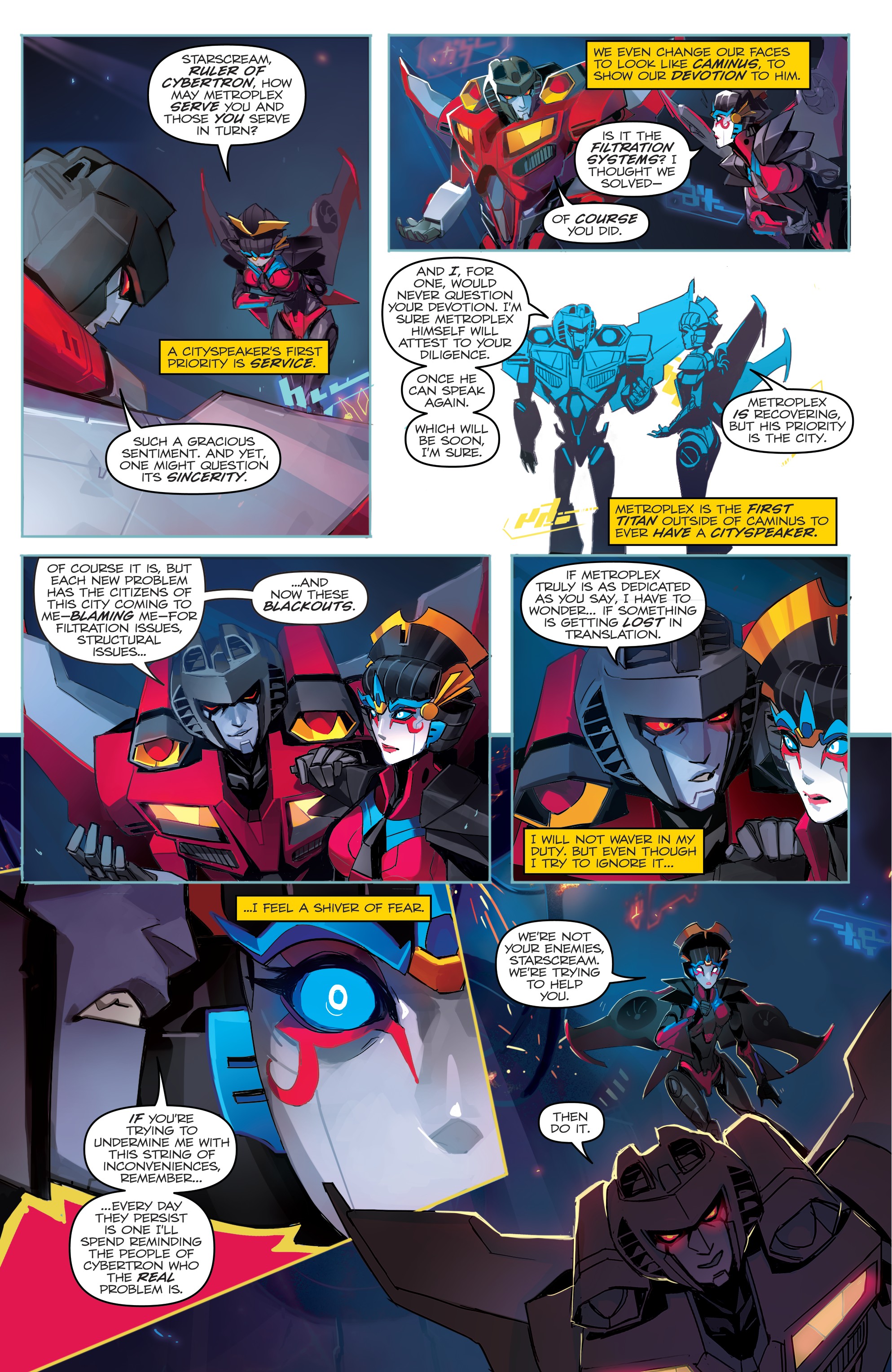 Read online The Transformers: Lost Light comic -  Issue #23 - 29