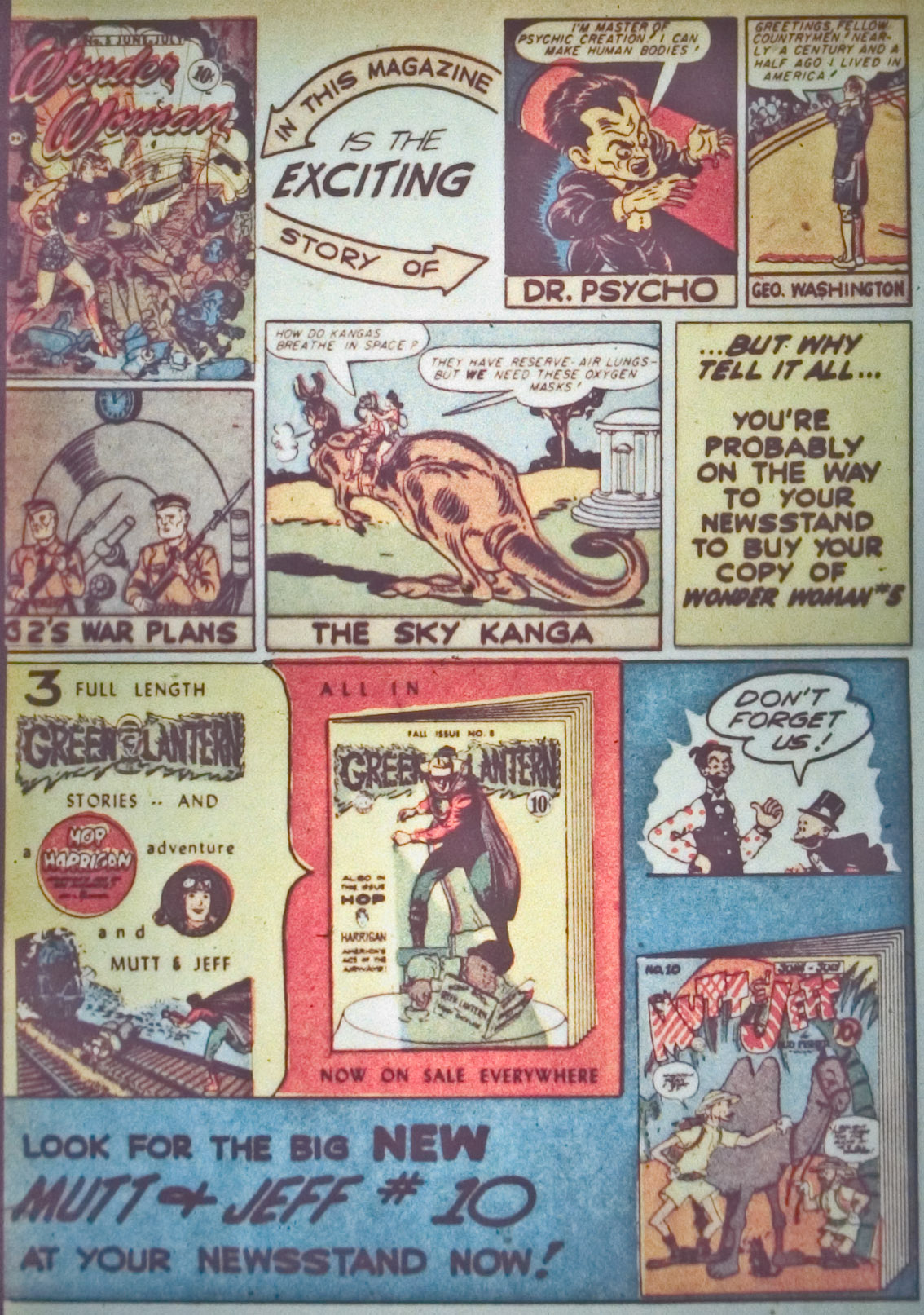 Read online Comic Cavalcade comic -  Issue #3 - 16