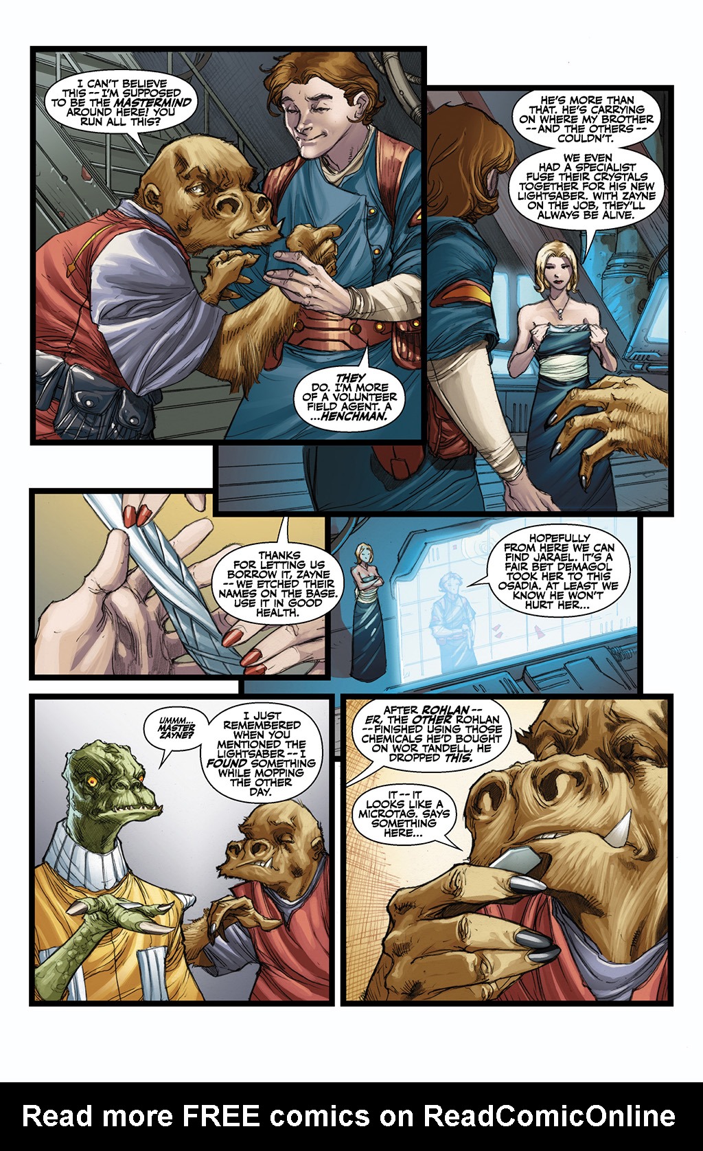 Read online Star Wars: Knights Of The Old Republic comic -  Issue #48 - 21