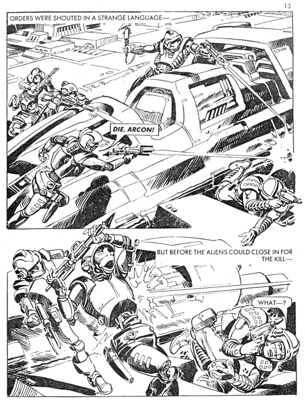 Read online Starblazer comic -  Issue #159 - 13