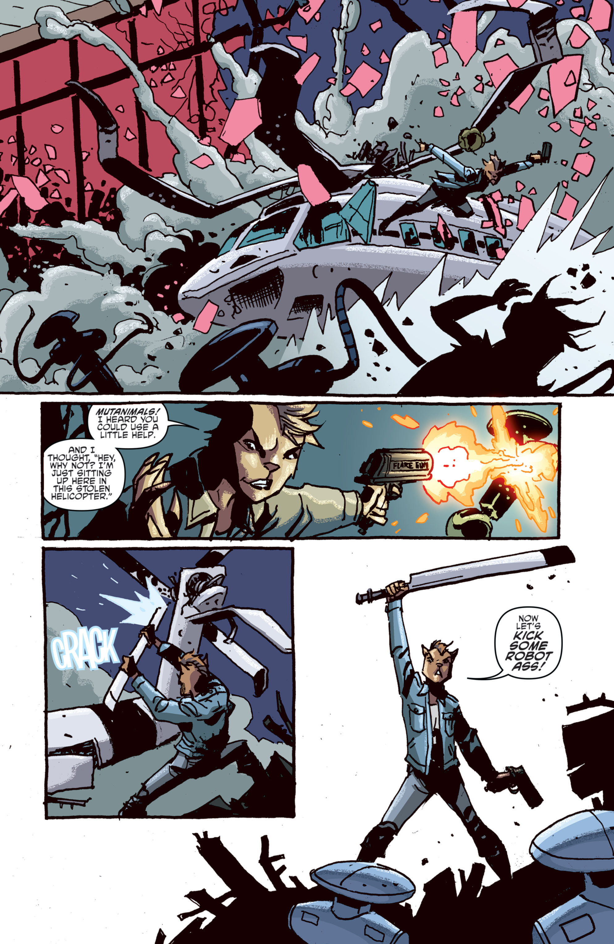 Read online Teenage Mutant Ninja Turtles: Mutanimals comic -  Issue #4 - 16