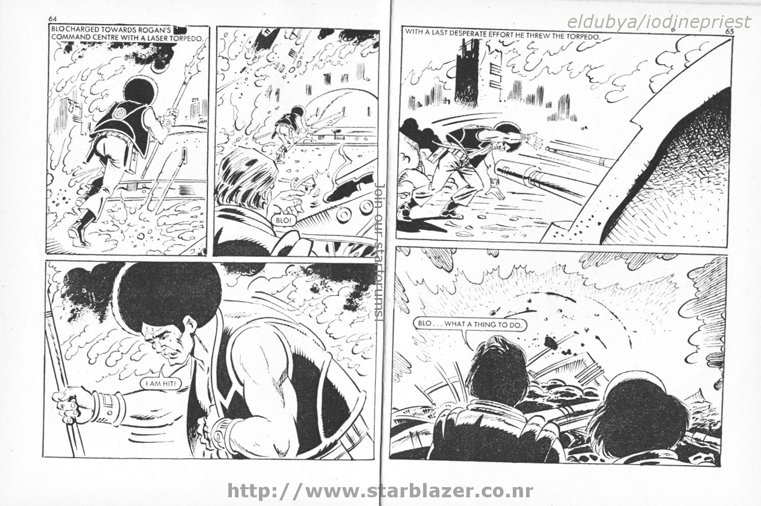 Read online Starblazer comic -  Issue #41 - 34