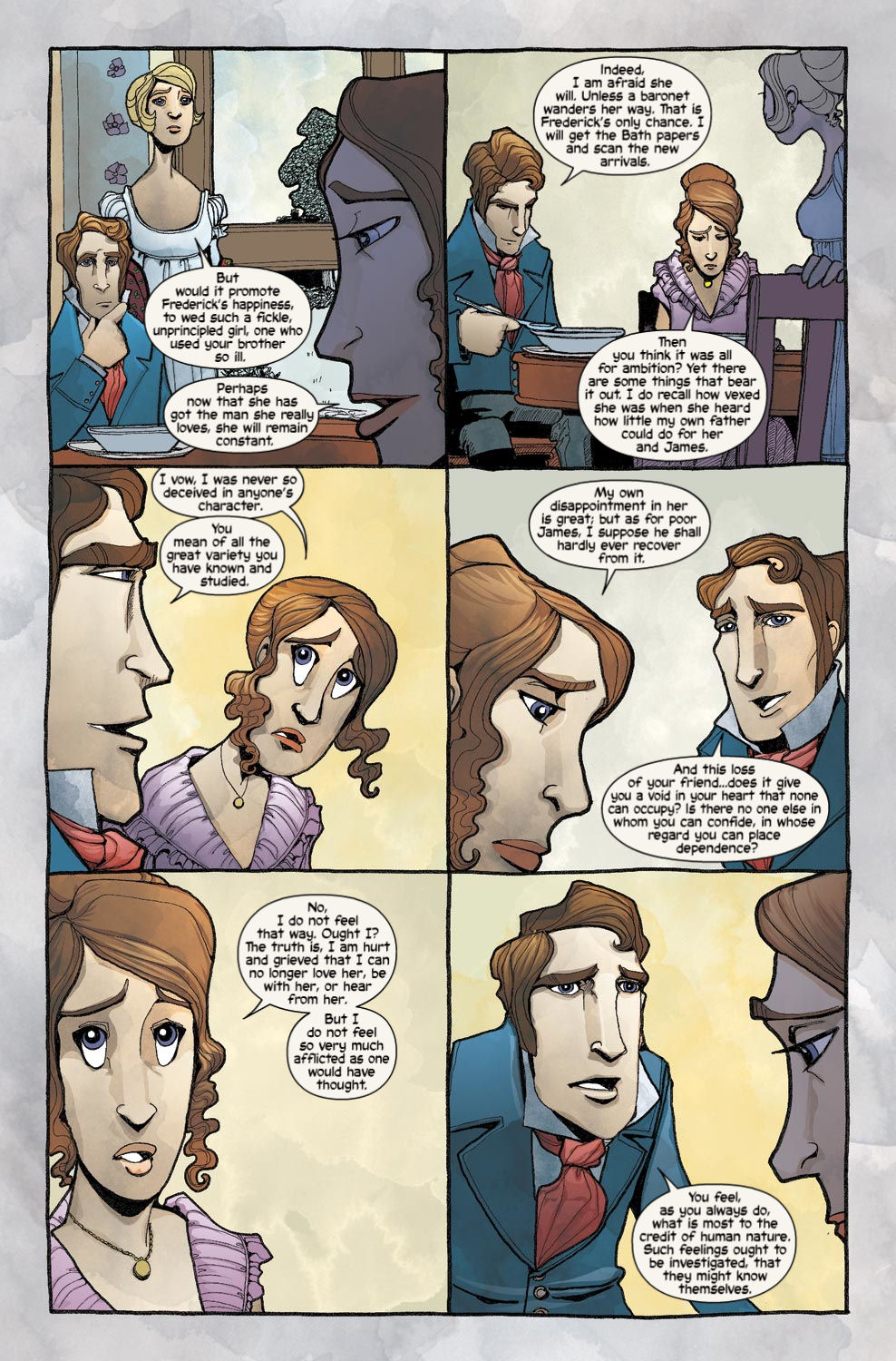 Read online Northanger Abbey comic -  Issue #5 - 6