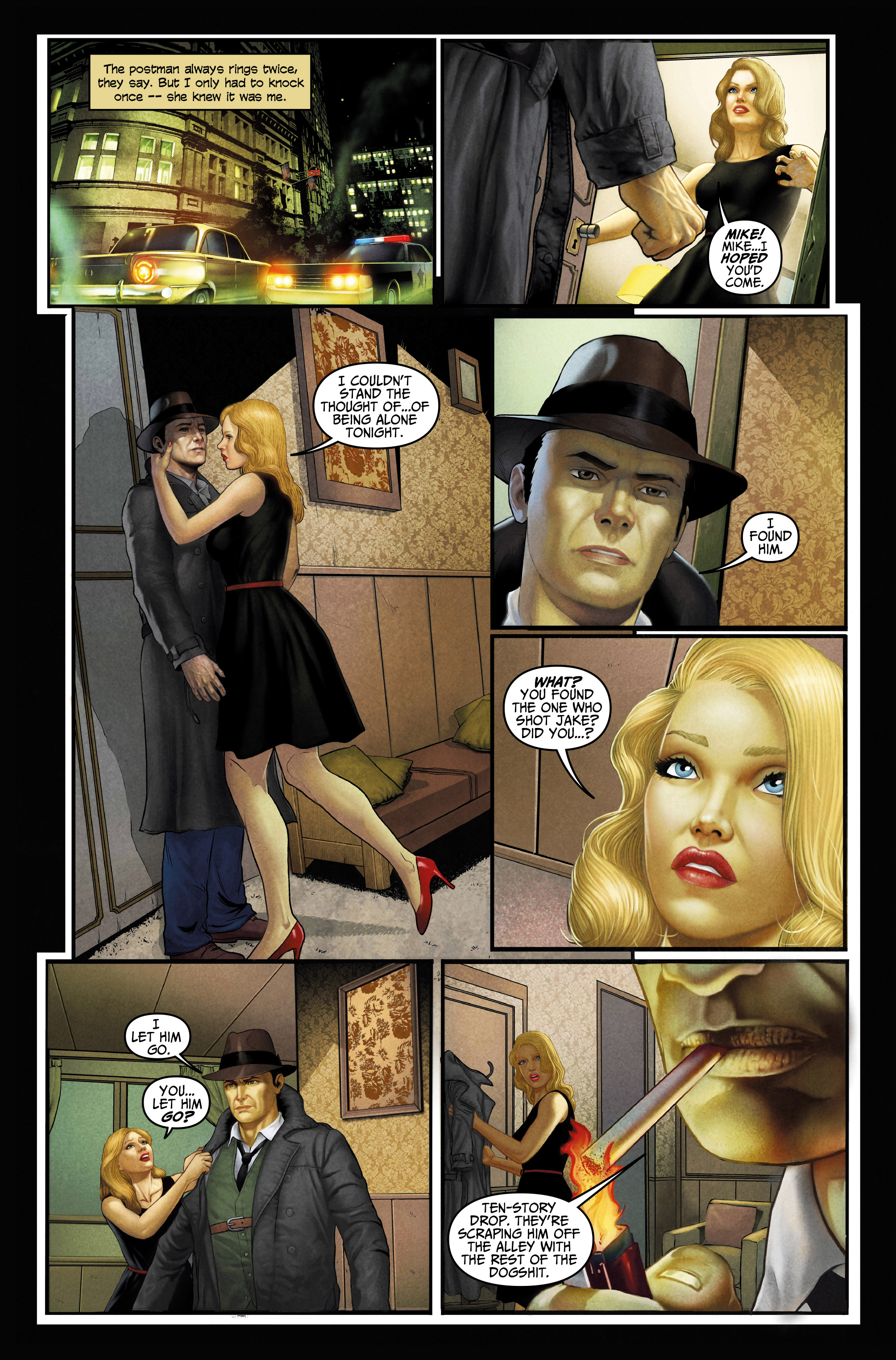 Read online Mickey Spillane's Mike Hammer comic -  Issue #1 - 10
