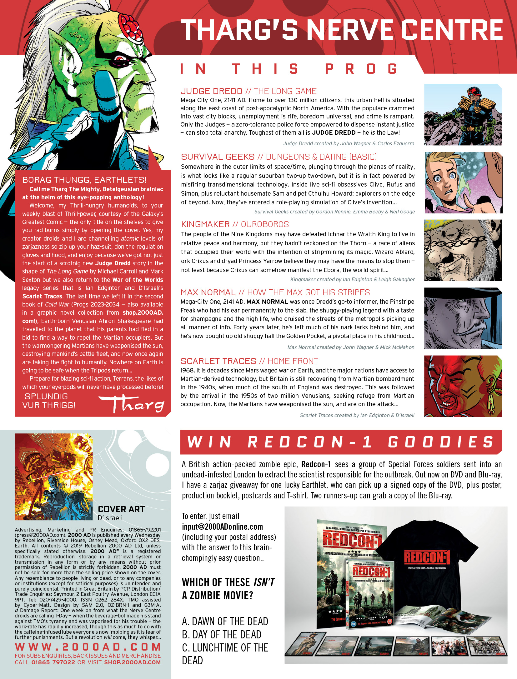 Read online 2000 AD comic -  Issue #2126 - 2