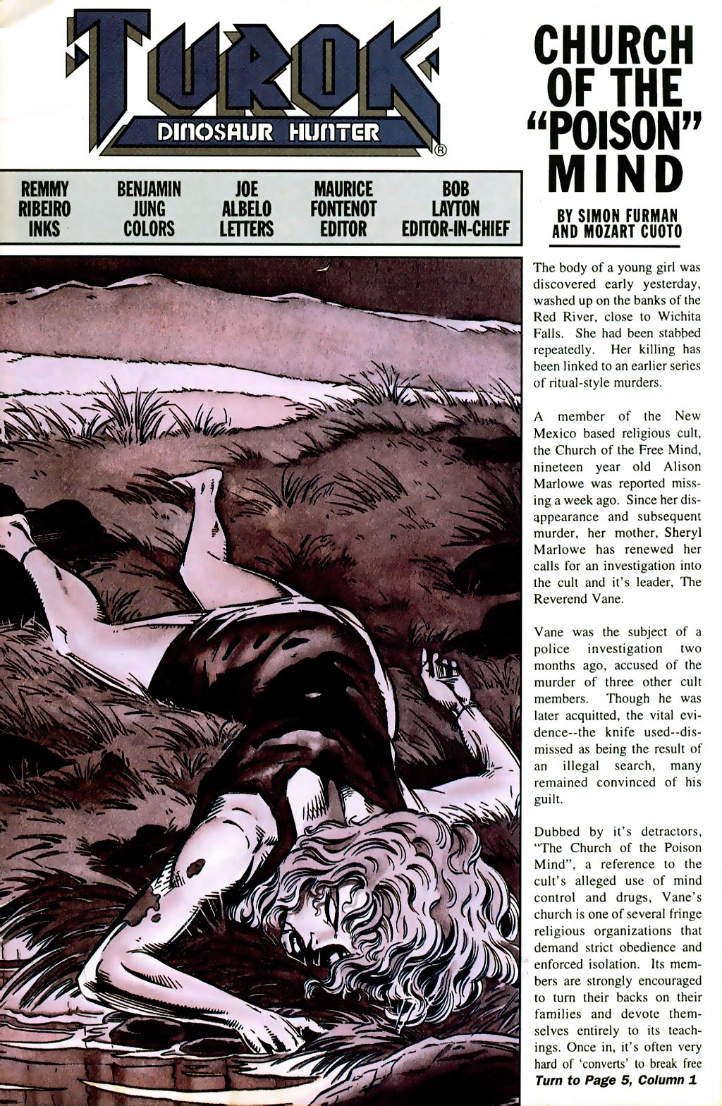 Read online Turok, Dinosaur Hunter (1993) comic -  Issue #41 - 2