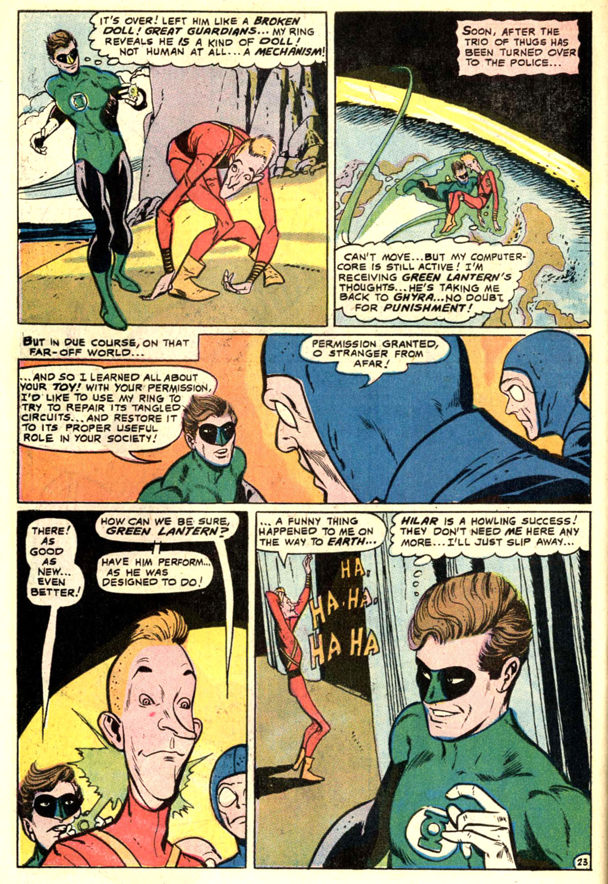 Read online Green Lantern (1960) comic -  Issue #70 - 30