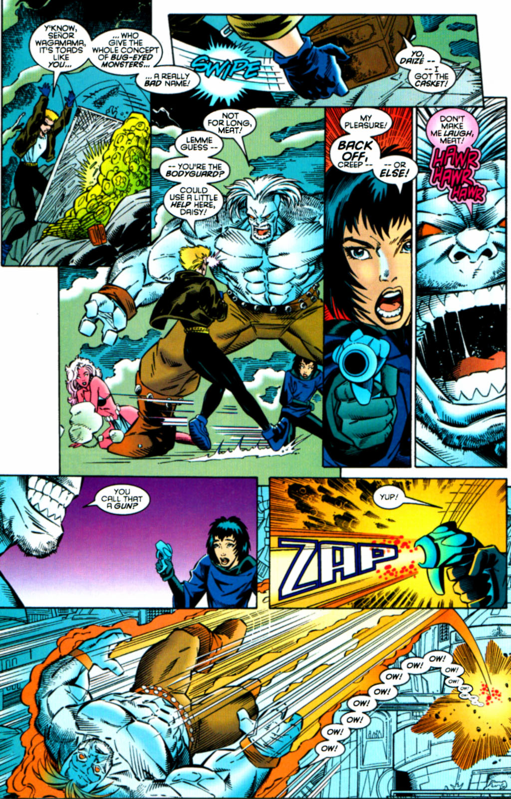 Read online Sovereign Seven comic -  Issue #14 - 21