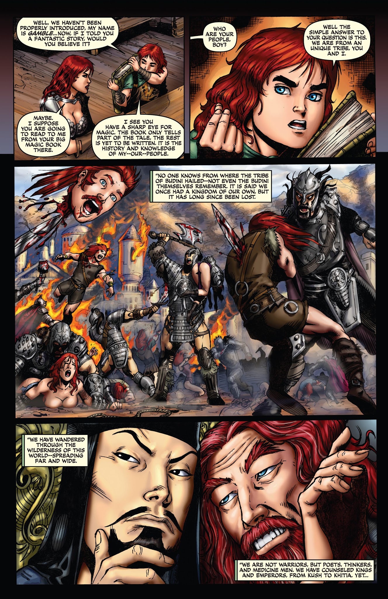 Read online Red Sonja: Wrath of the Gods comic -  Issue #1 - 10
