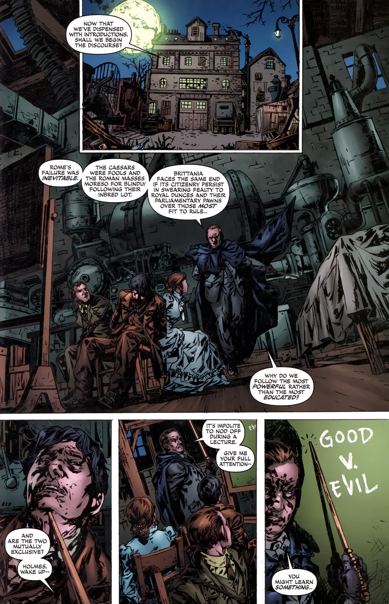 Read online Sherlock Holmes: Year One comic -  Issue #5 - 24