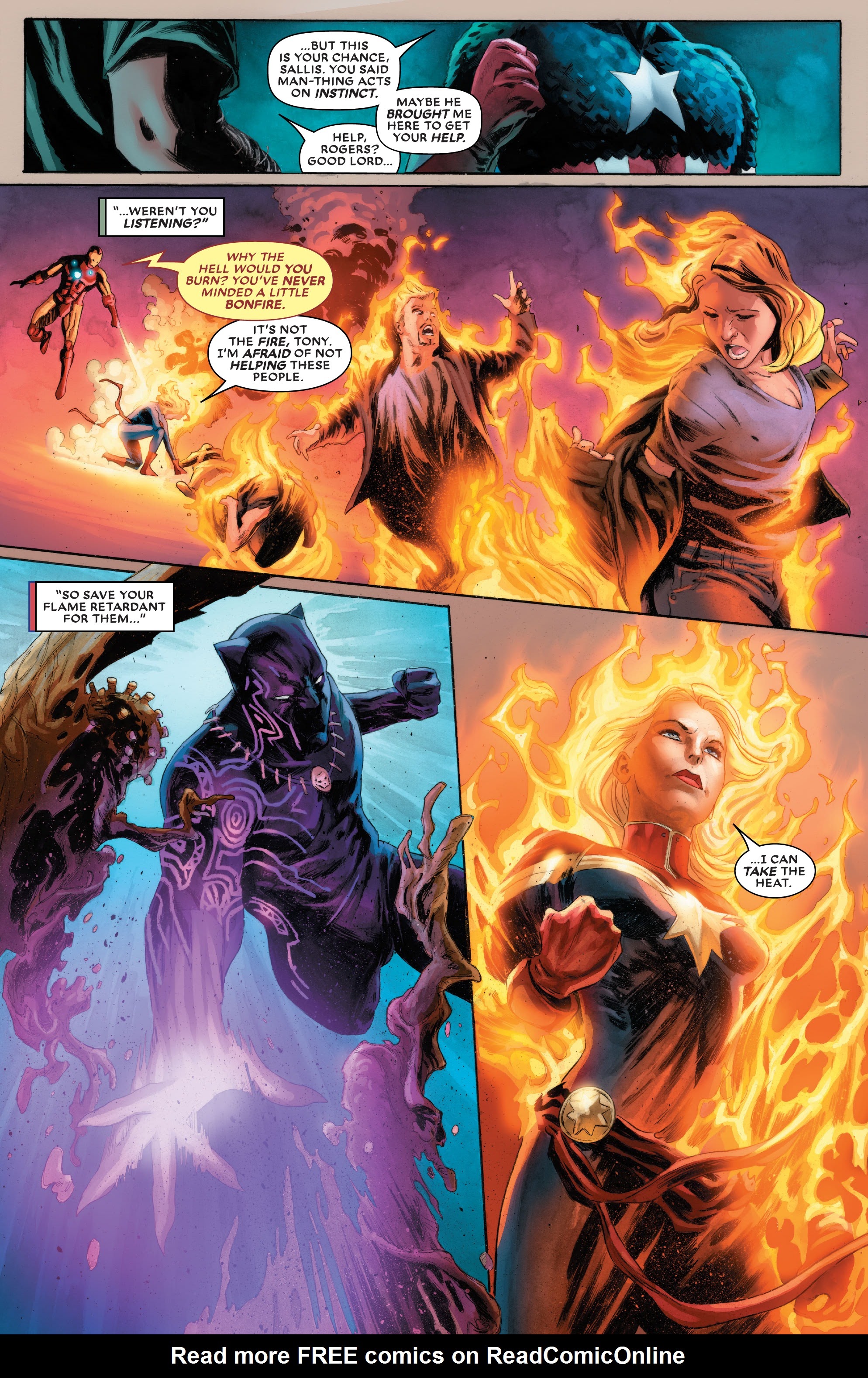Read online Curse Of The Man-Thing comic -  Issue # Avengers - 34