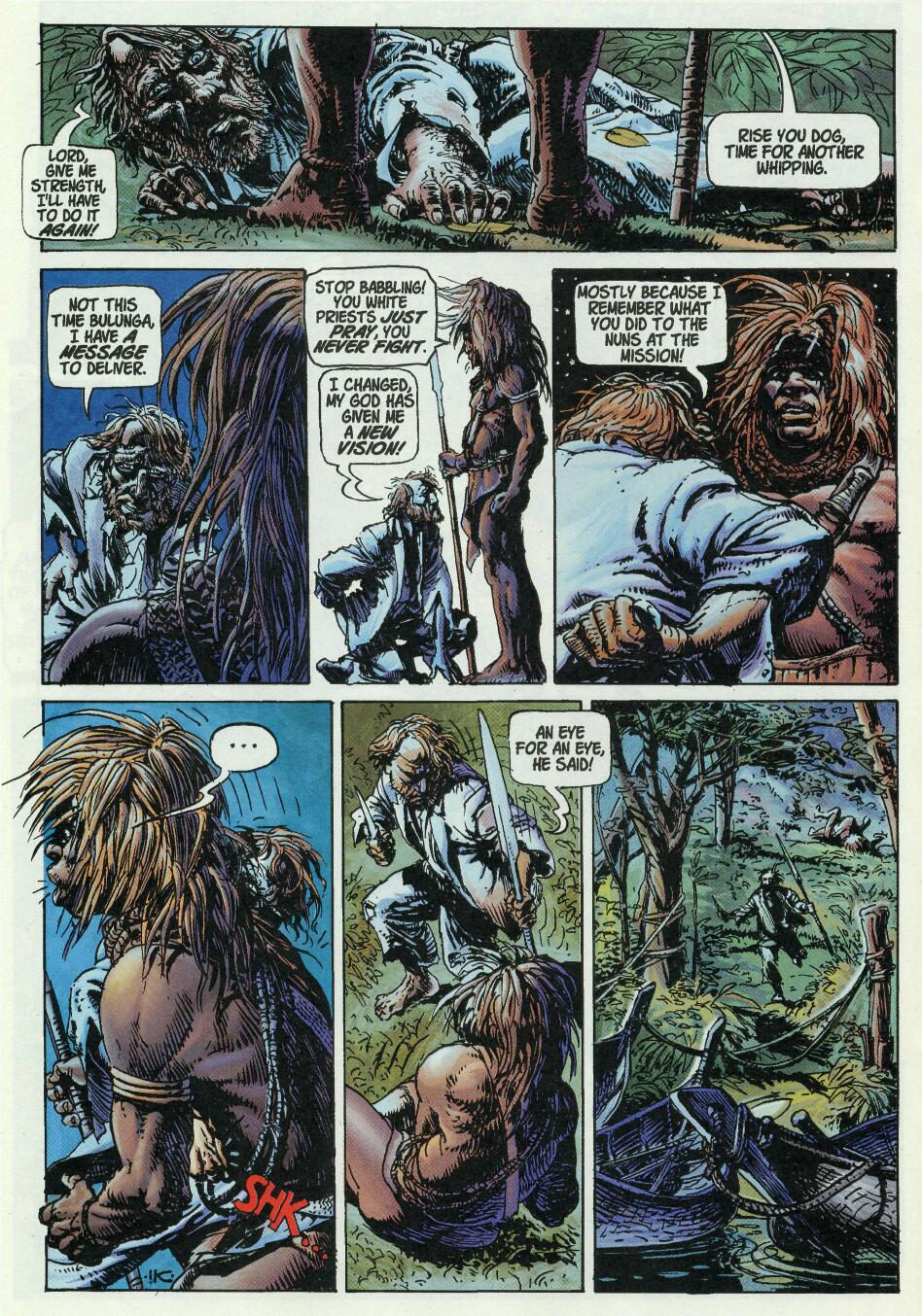 Read online Edgar Rice Burroughs' Tarzan: The Rivers of Blood comic -  Issue #1 - 12