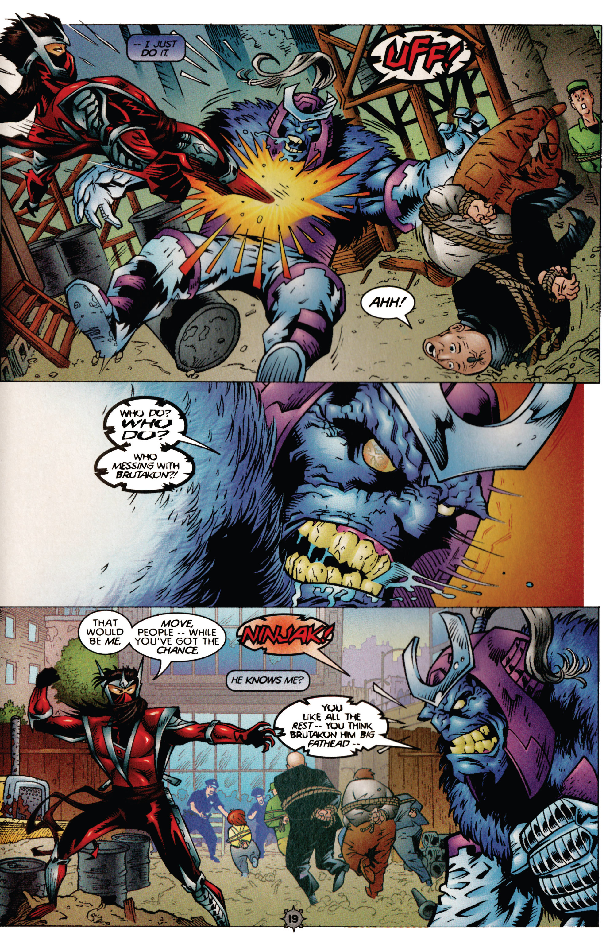Read online Ninjak (1997) comic -  Issue #1 - 18