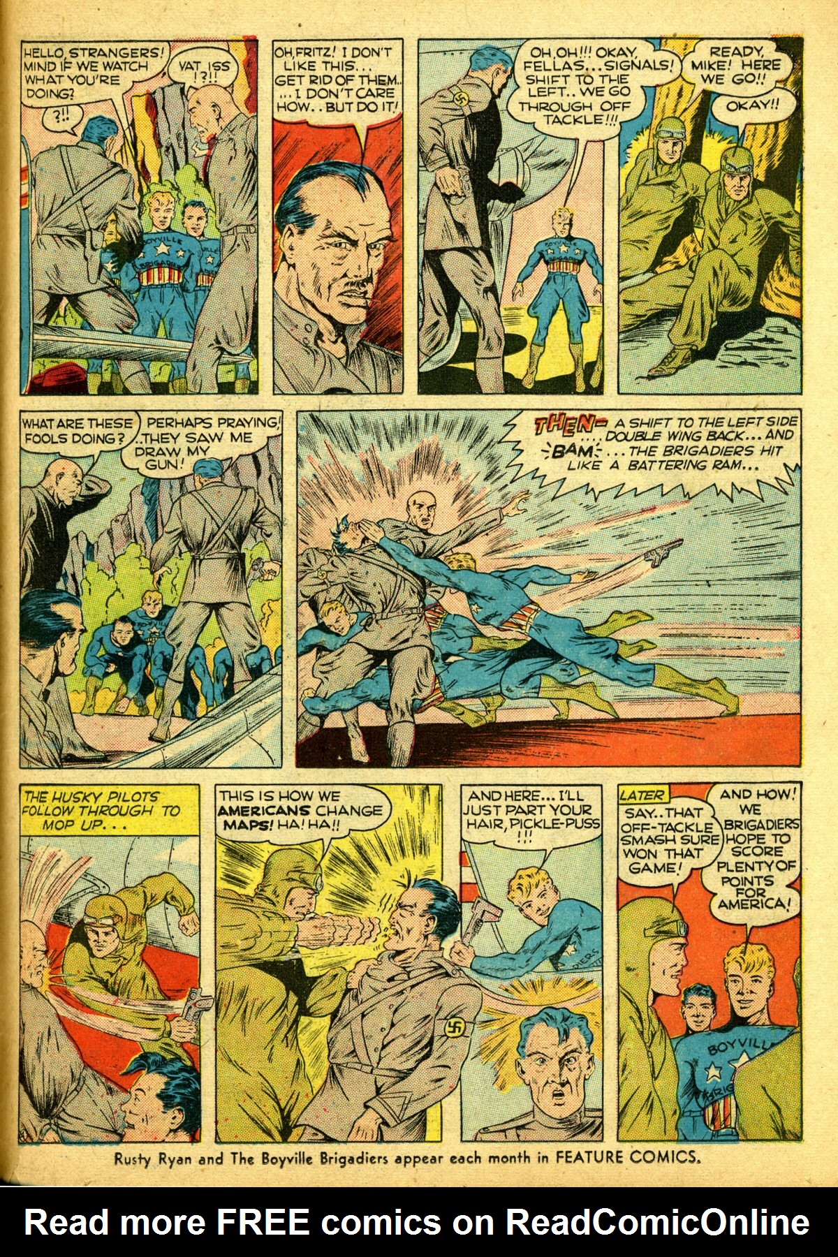 Read online Feature Comics comic -  Issue #46 - 56