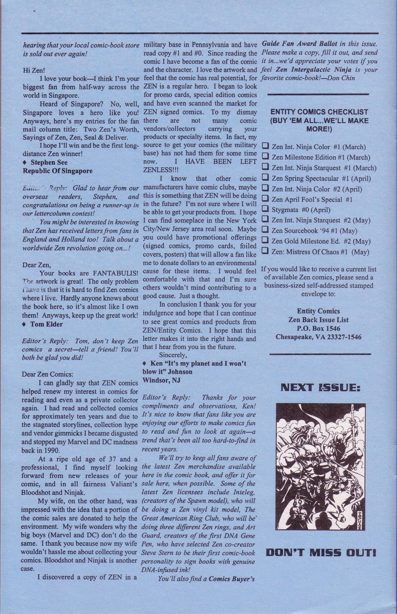 Read online Zen Intergalactic Ninja Color comic -  Issue #1 - 29