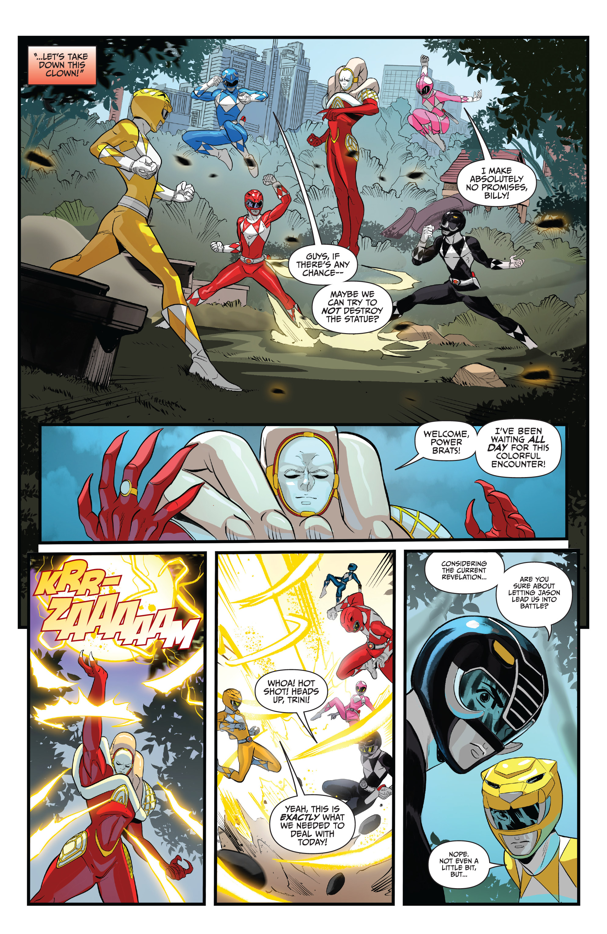 Read online Saban's Go Go Power Rangers comic -  Issue #26 - 16