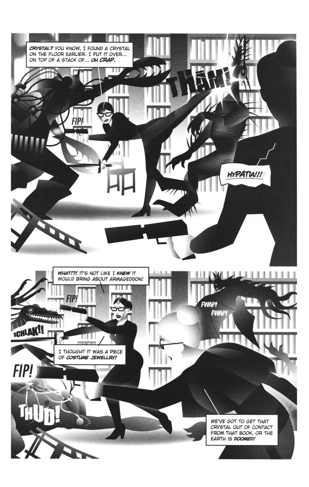 Read online Rex Libris comic -  Issue #8 - 19