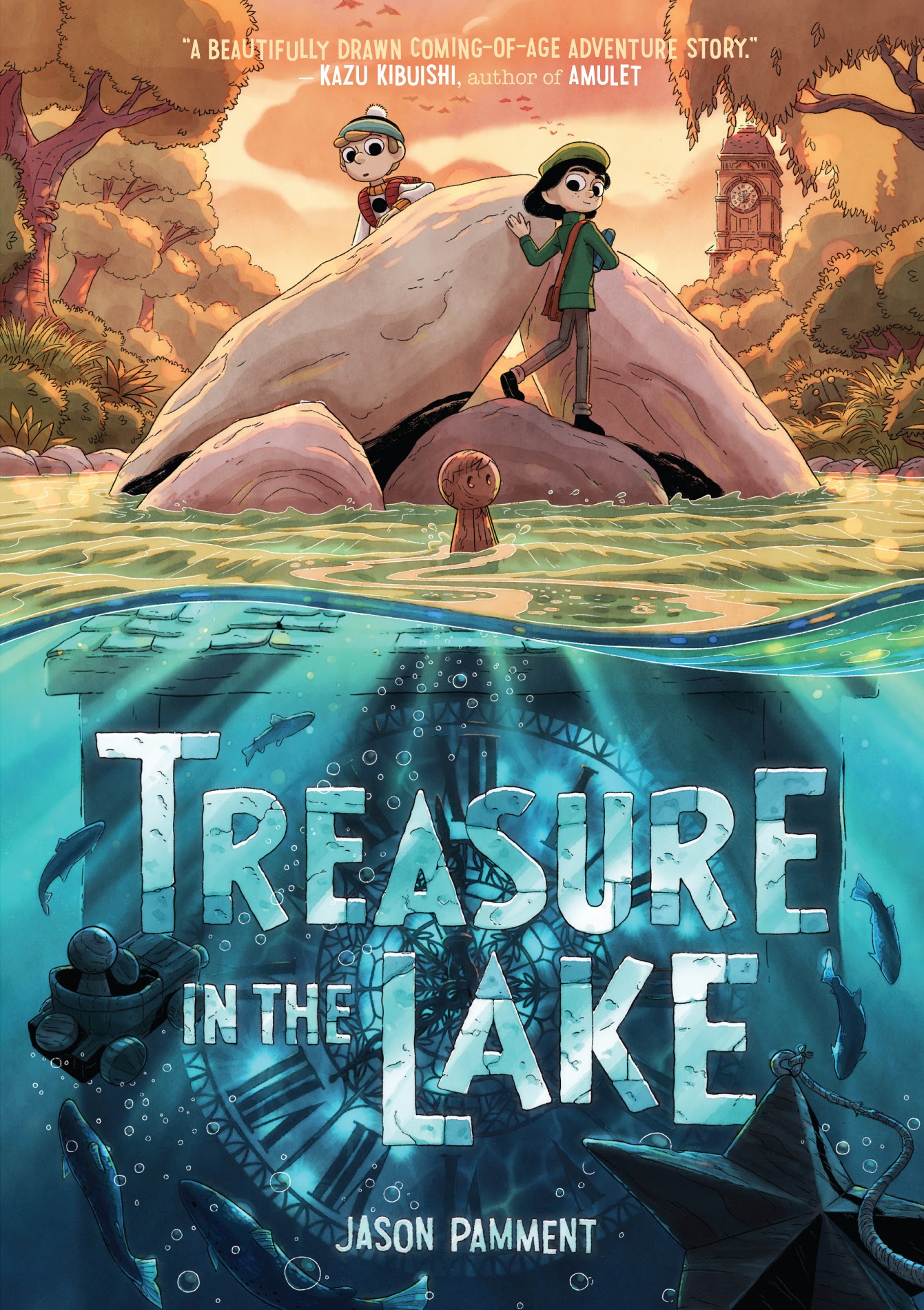 Read online Treasure in the Lake comic -  Issue # TPB (Part 1) - 1