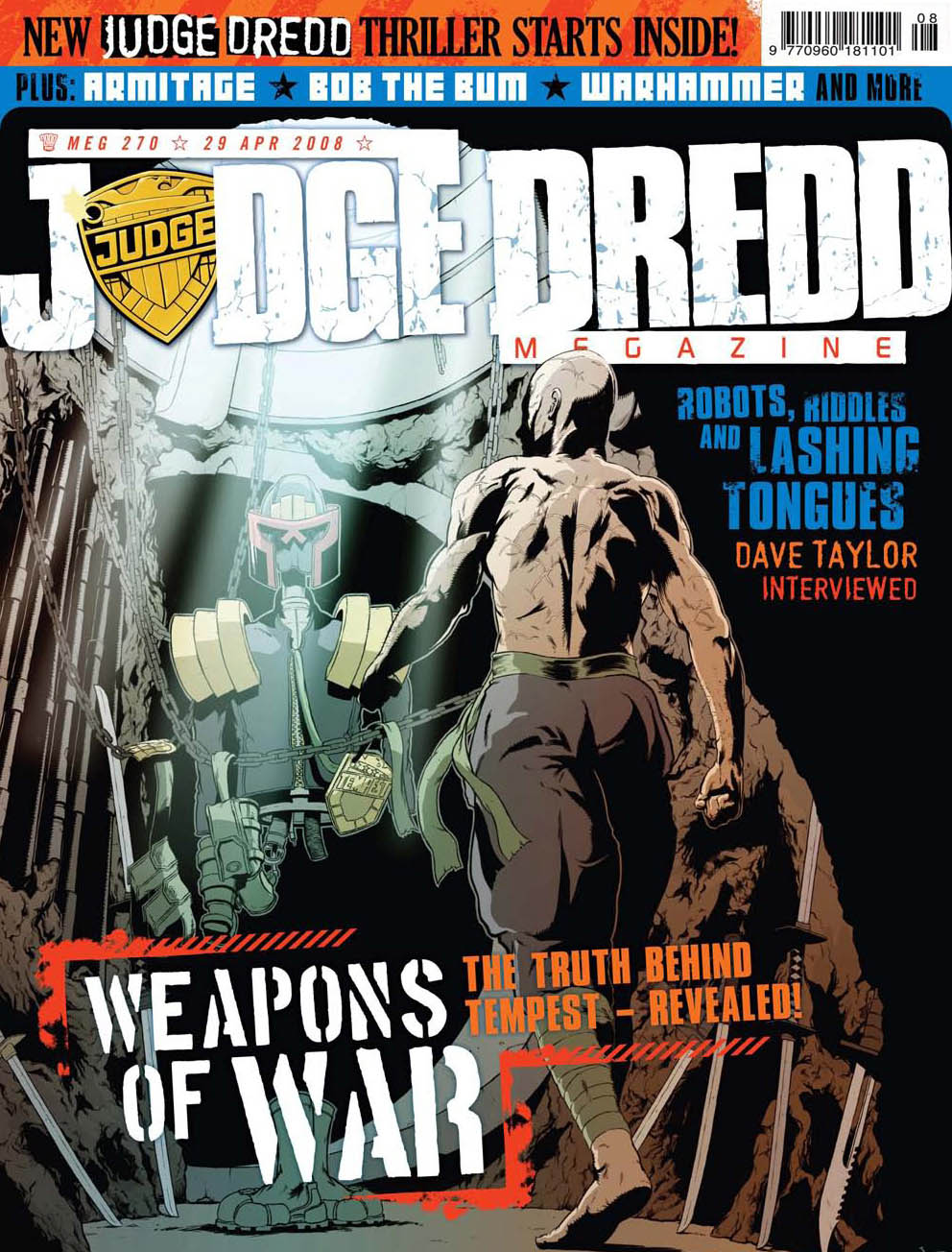 Read online Judge Dredd Megazine (Vol. 5) comic -  Issue #270 - 1