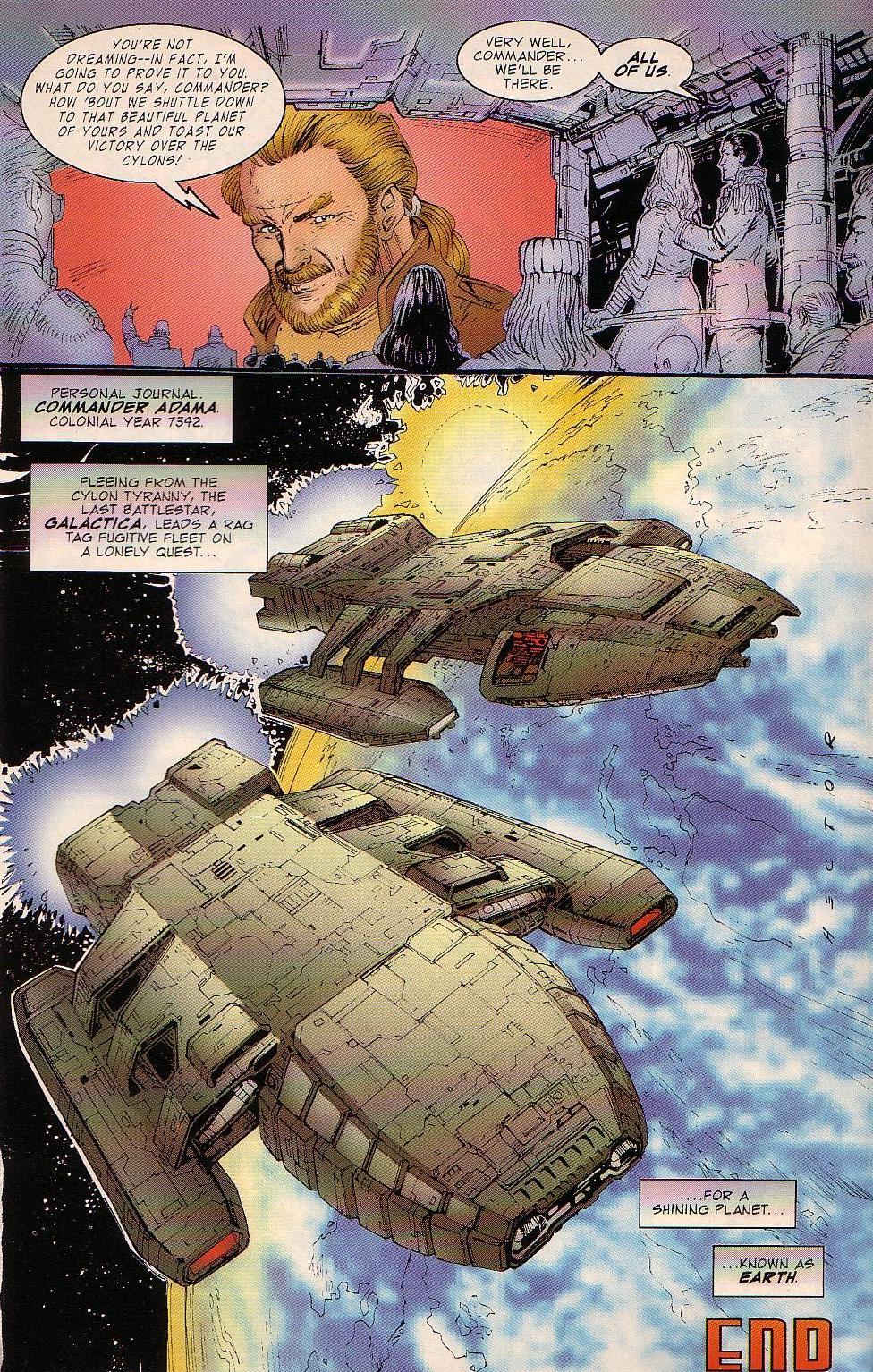Read online Battlestar Galactica (1995) comic -  Issue # _TPB - 113