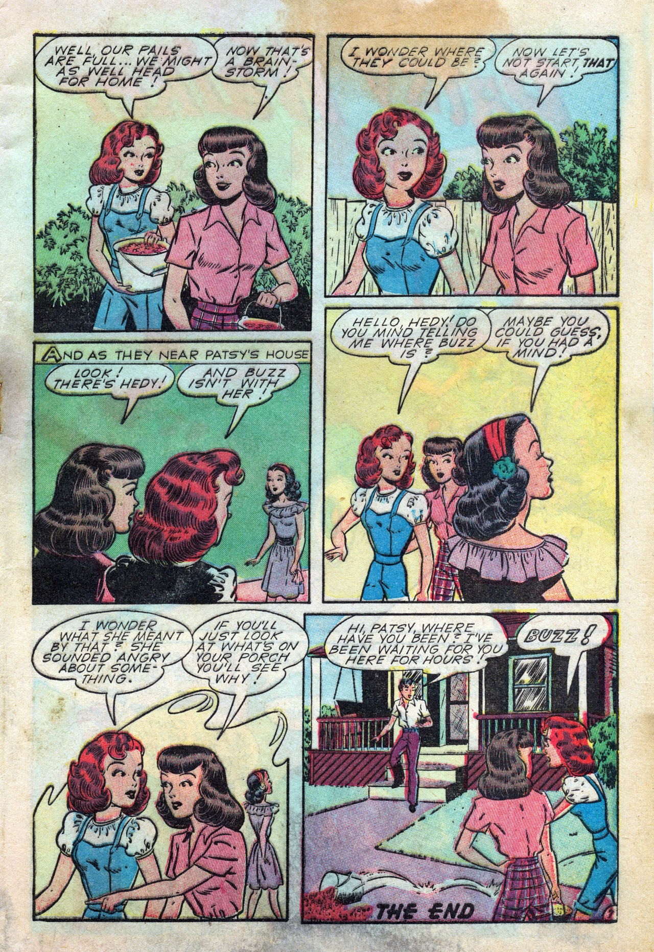 Read online Patsy Walker comic -  Issue #7 - 9