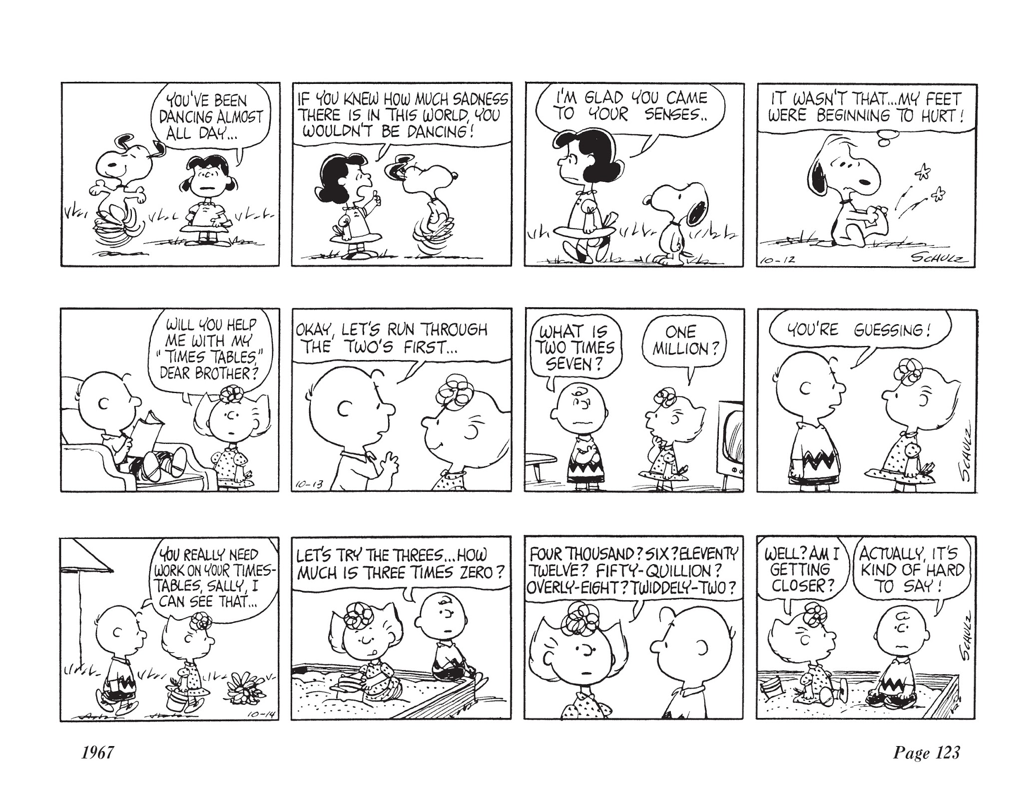 Read online The Complete Peanuts comic -  Issue # TPB 9 - 134