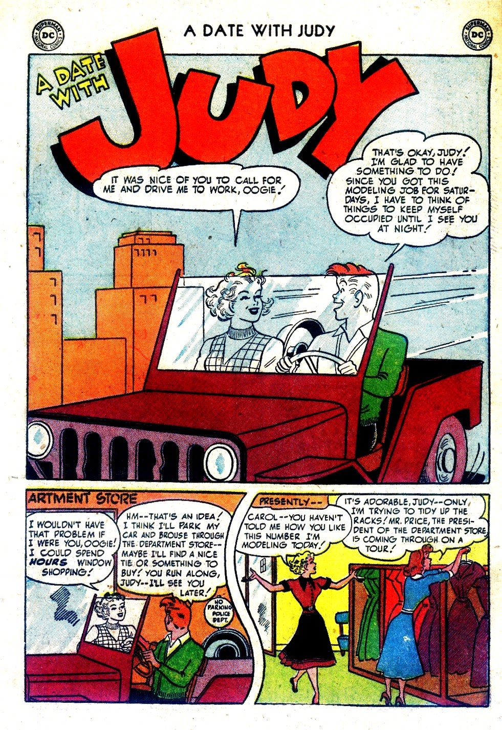 Read online A Date with Judy comic -  Issue #27 - 3
