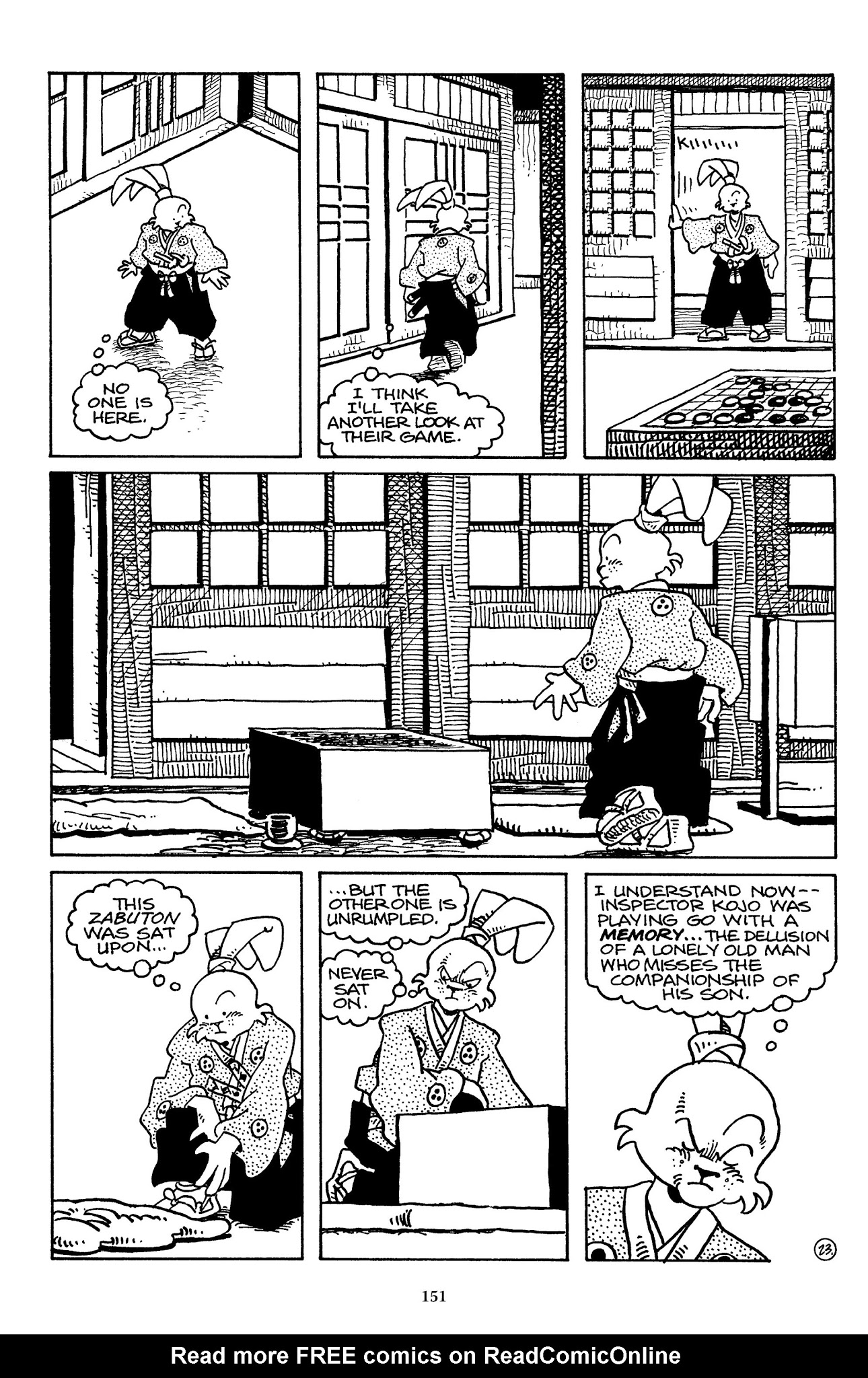 Read online The Usagi Yojimbo Saga comic -  Issue # TPB 3 - 149