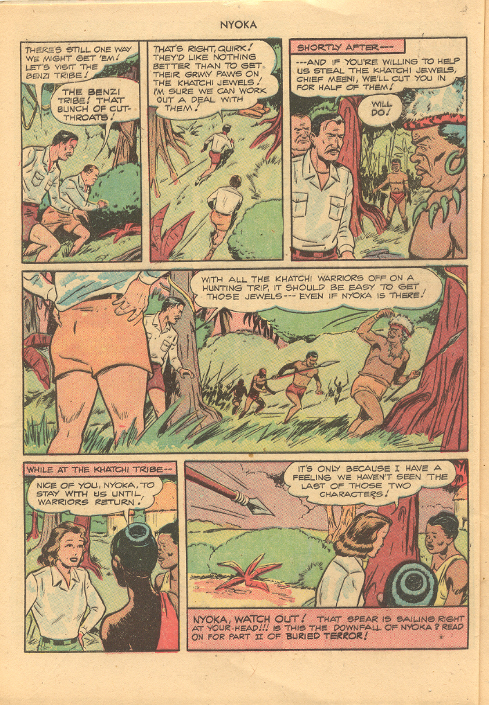 Read online Nyoka the Jungle Girl (1945) comic -  Issue #21 - 8