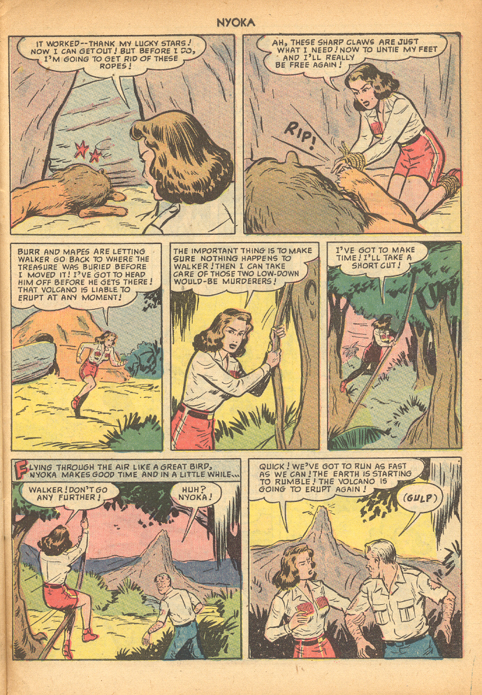 Read online Nyoka the Jungle Girl (1945) comic -  Issue #38 - 47