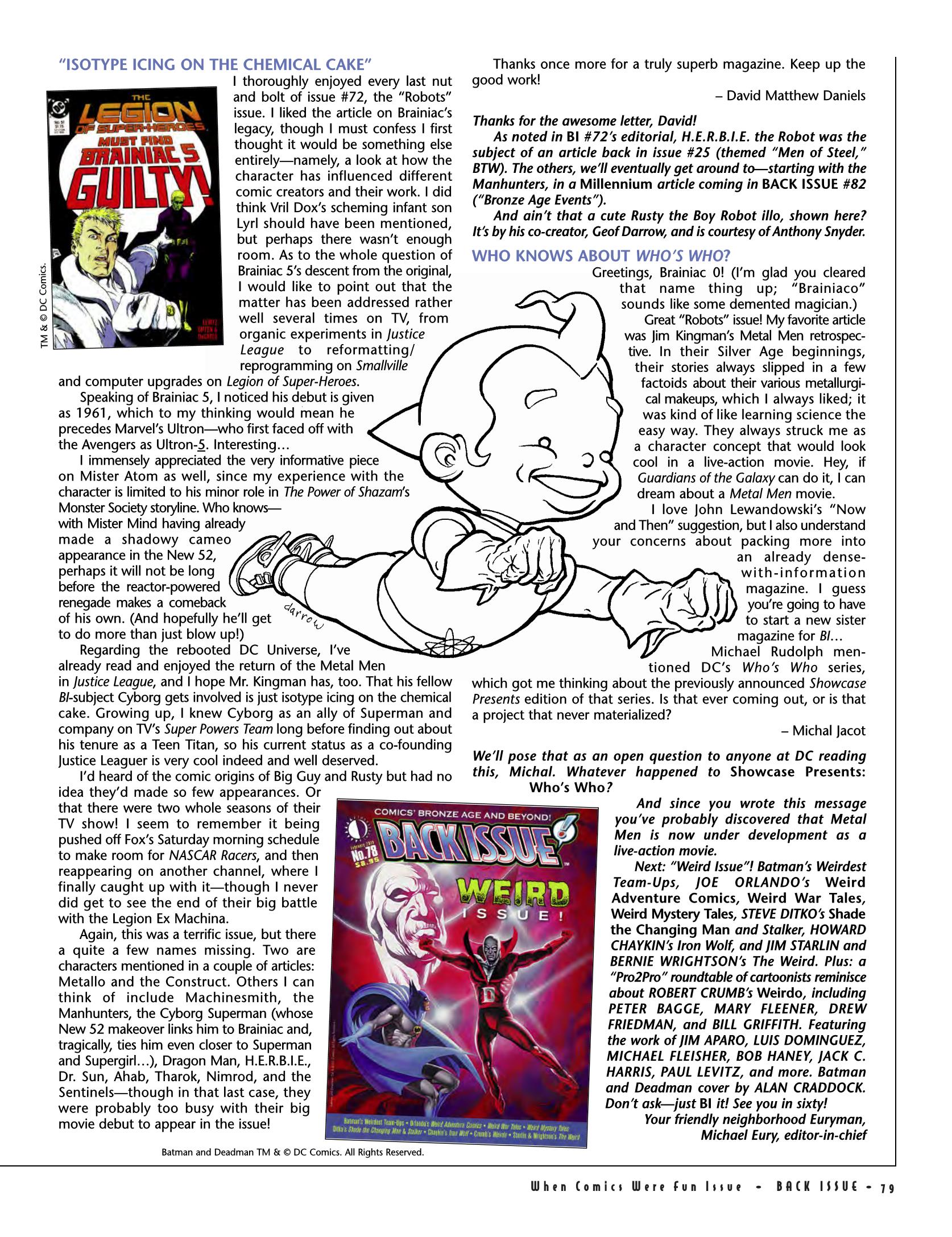 Read online Back Issue comic -  Issue #77 - 80