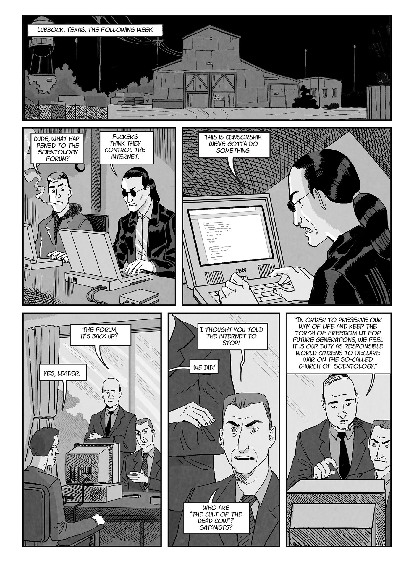 Read online A for Anonymous: How a Mysterious Hacker Collective Transformed the World comic -  Issue # TPB - 21