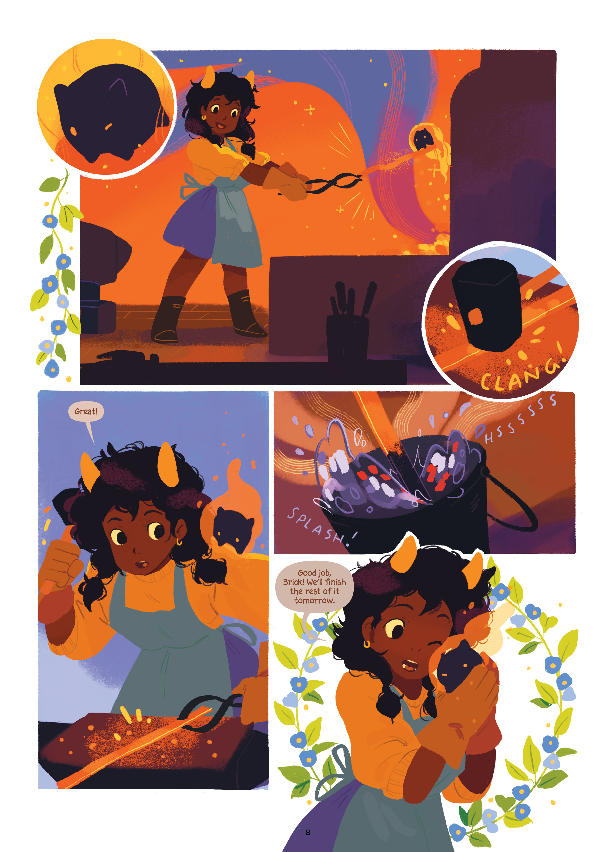 Read online The Tea Dragon Series comic -  Issue # The Tea Dragon Tapestry - 9