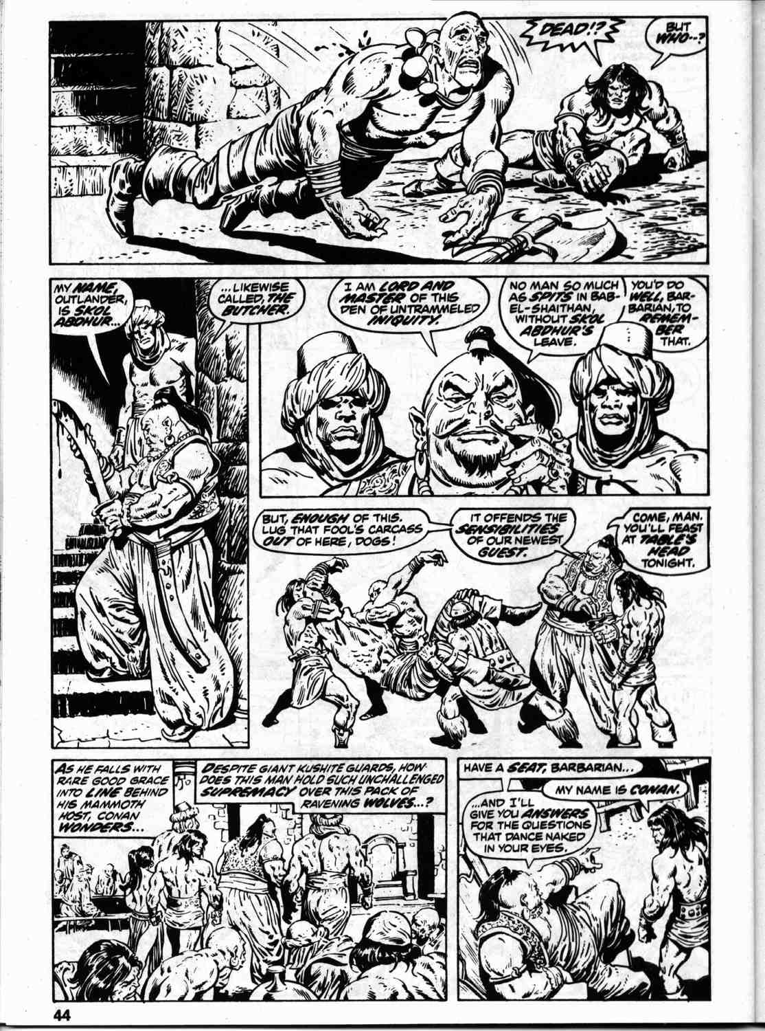 Read online The Savage Sword Of Conan comic -  Issue #59 - 51
