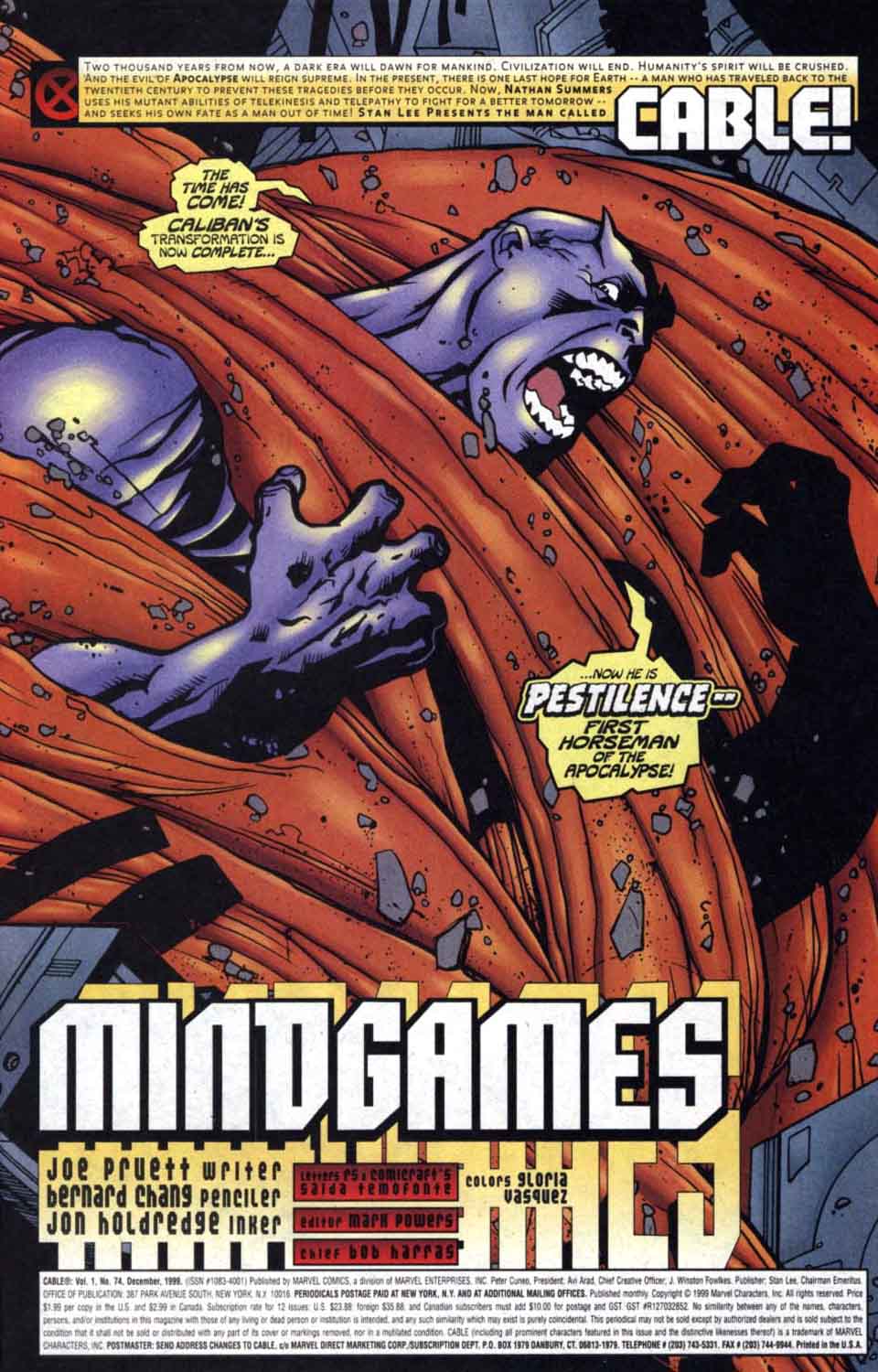 Read online Cable (1993) comic -  Issue #74 - 2