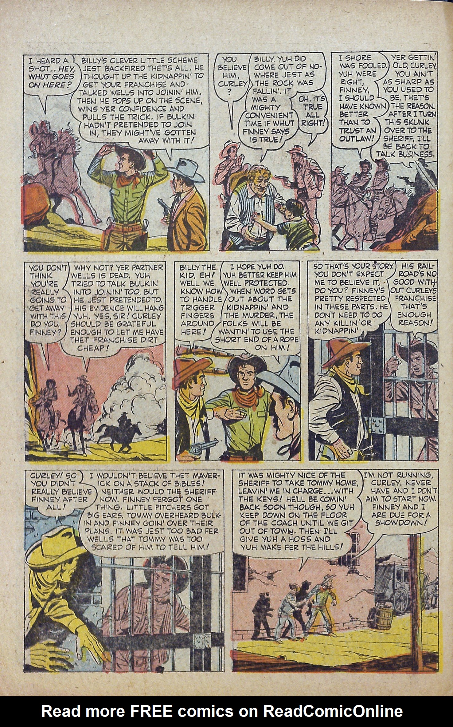 Read online Billy the Kid Adventure Magazine comic -  Issue #11 - 26