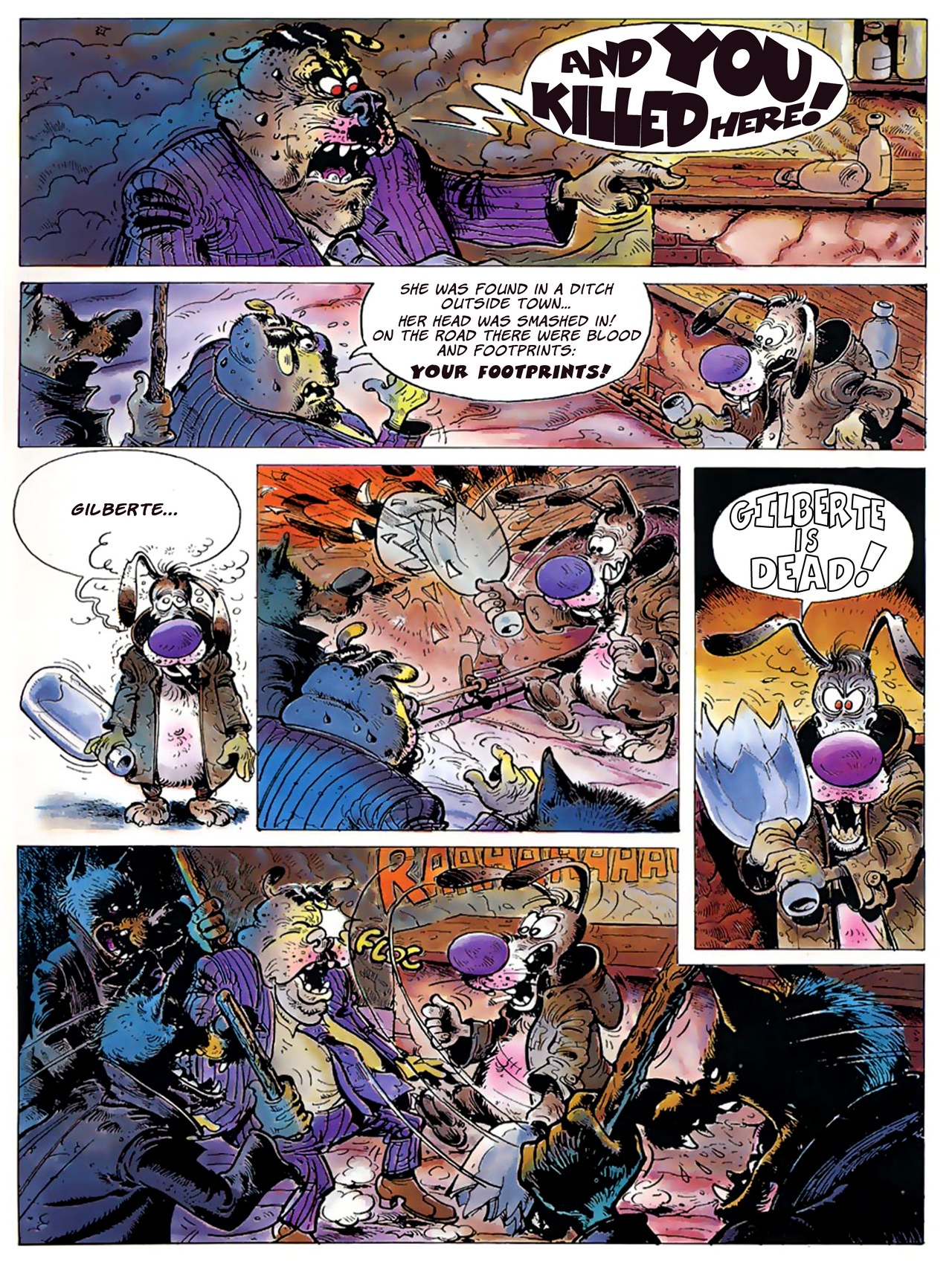 Read online Une enquête de l'inspecteur Canardo comic -  Issue #1 - 12