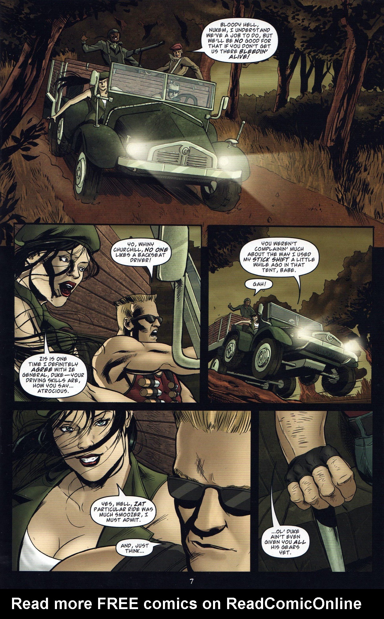 Read online Duke Nukem: Glorious Bastard comic -  Issue #3 - 8